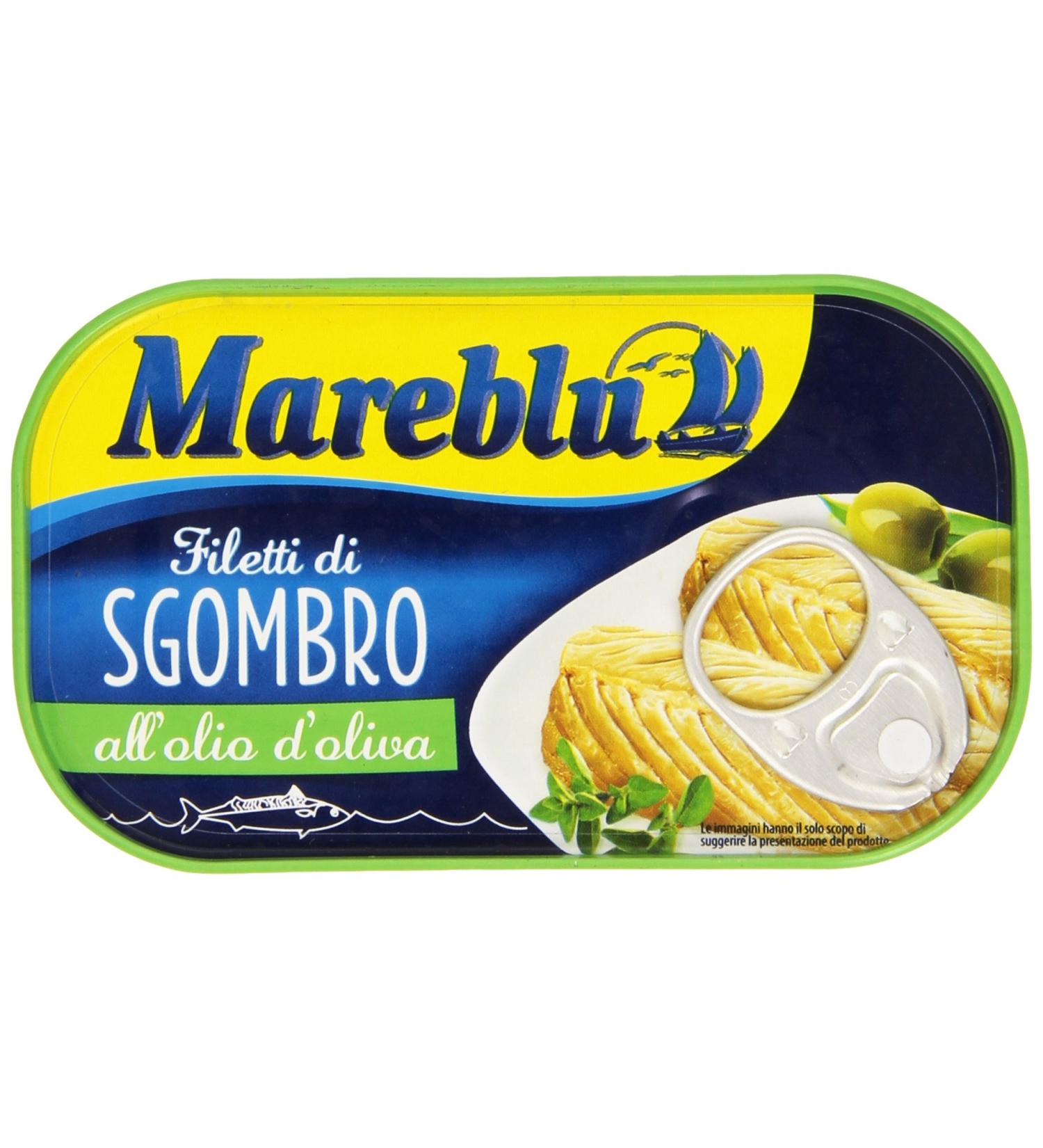 Mareblu Sgombro Mackerel Fillets 90g - Buy Online on SooperMarket.com