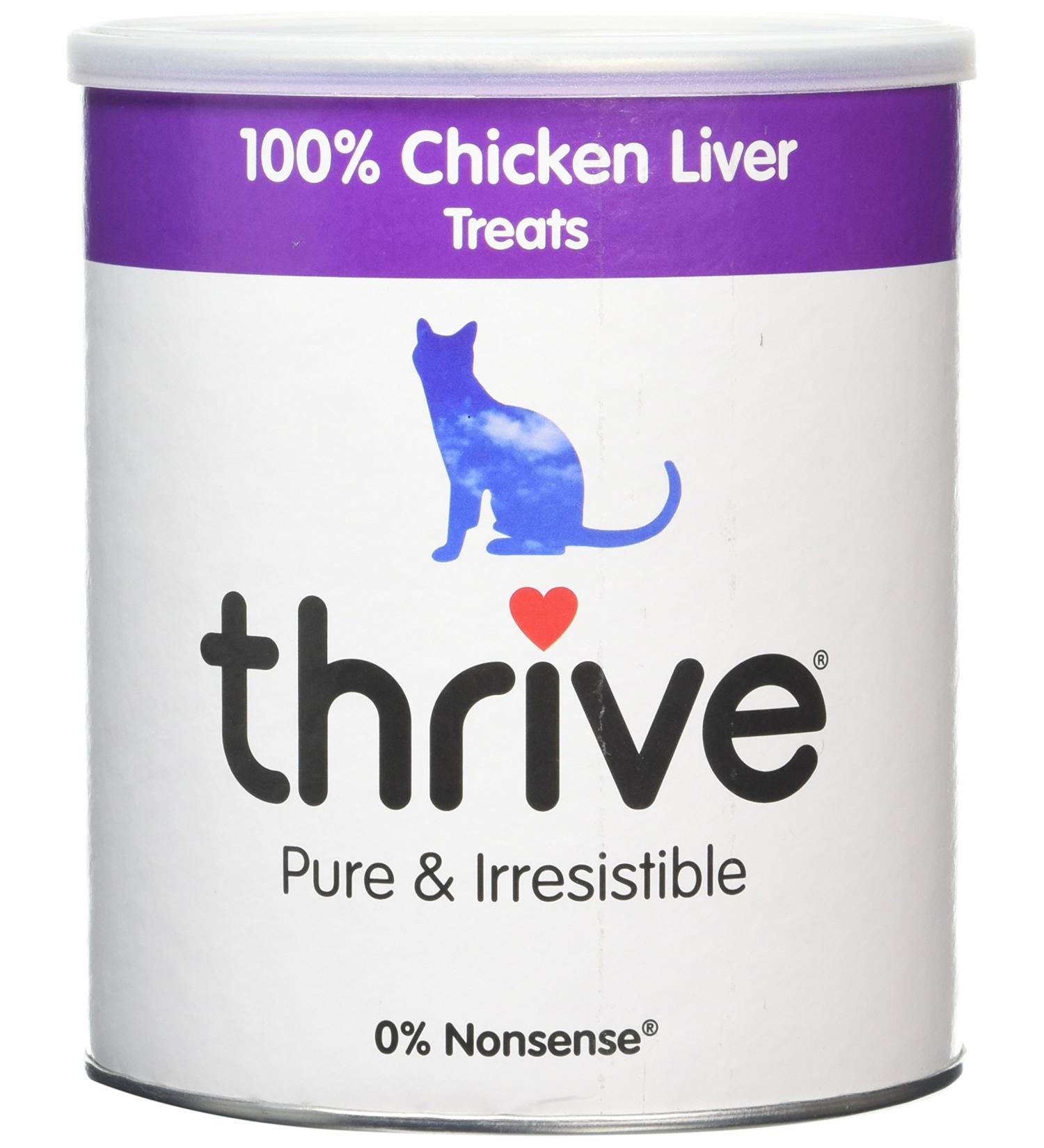 thrive Cat 100% Chicken Liver Cat Treats - MaxiTube - Buy Online on SooperMarket.com