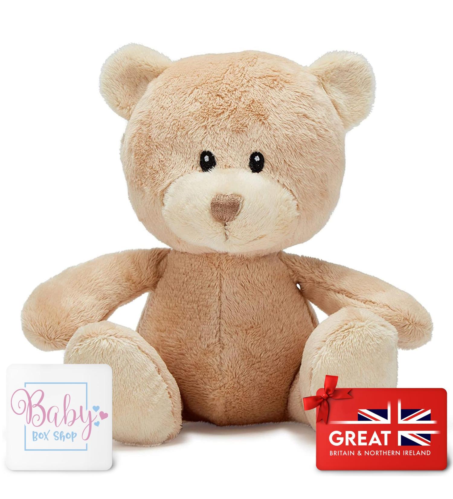 Baby Gifts Teddy Bear Newborn - Small Brown Teddy Bear Soft Toy Baby Gift - Teddy Bear for Newborn Baby - Small Teddy Bear for Christening Baby Shower Birthday or Christmas Toys for Kids - 15cm(6")