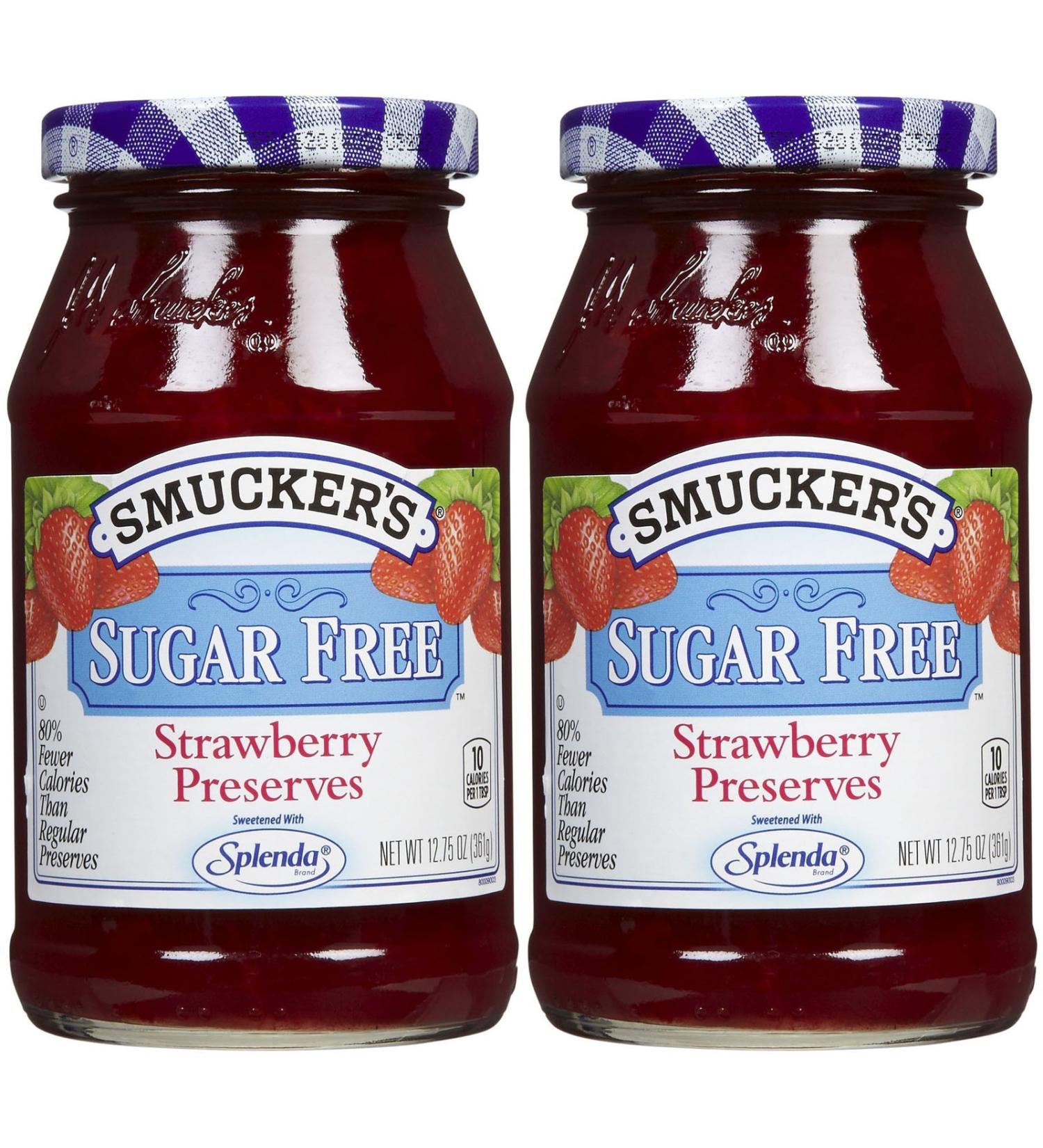 Smucker's Sugar Free Strawberry Preserves 12.75 oz 2 pk