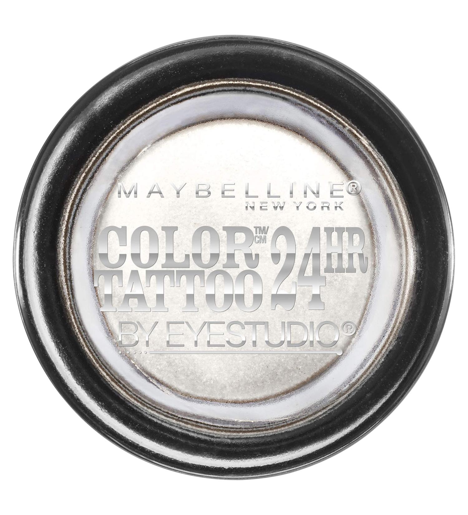 Maybelline Color Tattoo Metal 24HR Cream Gel Eyeshadow - Too Cool 0.14 oz (Pack of 1) - Buy Online on SooperMarket.com