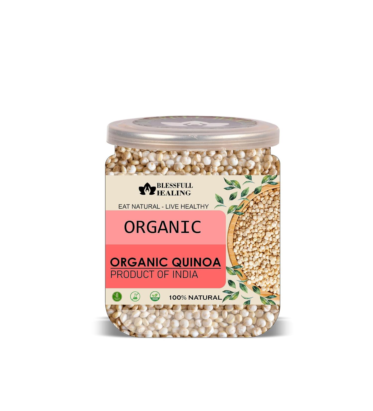 Blessfull Healing Organice Organic Quinoa 2 lb (907 Gram) - Buy Online on SooperMarket.com