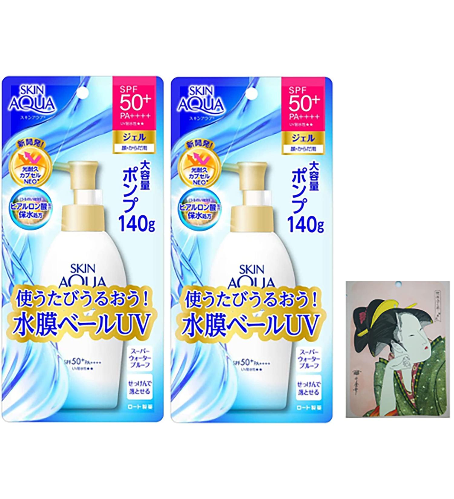 Skin Aqua Super Moisture Gel Pump SPF50+ PA++++ 140g - Buy Online on SooperMarket.com