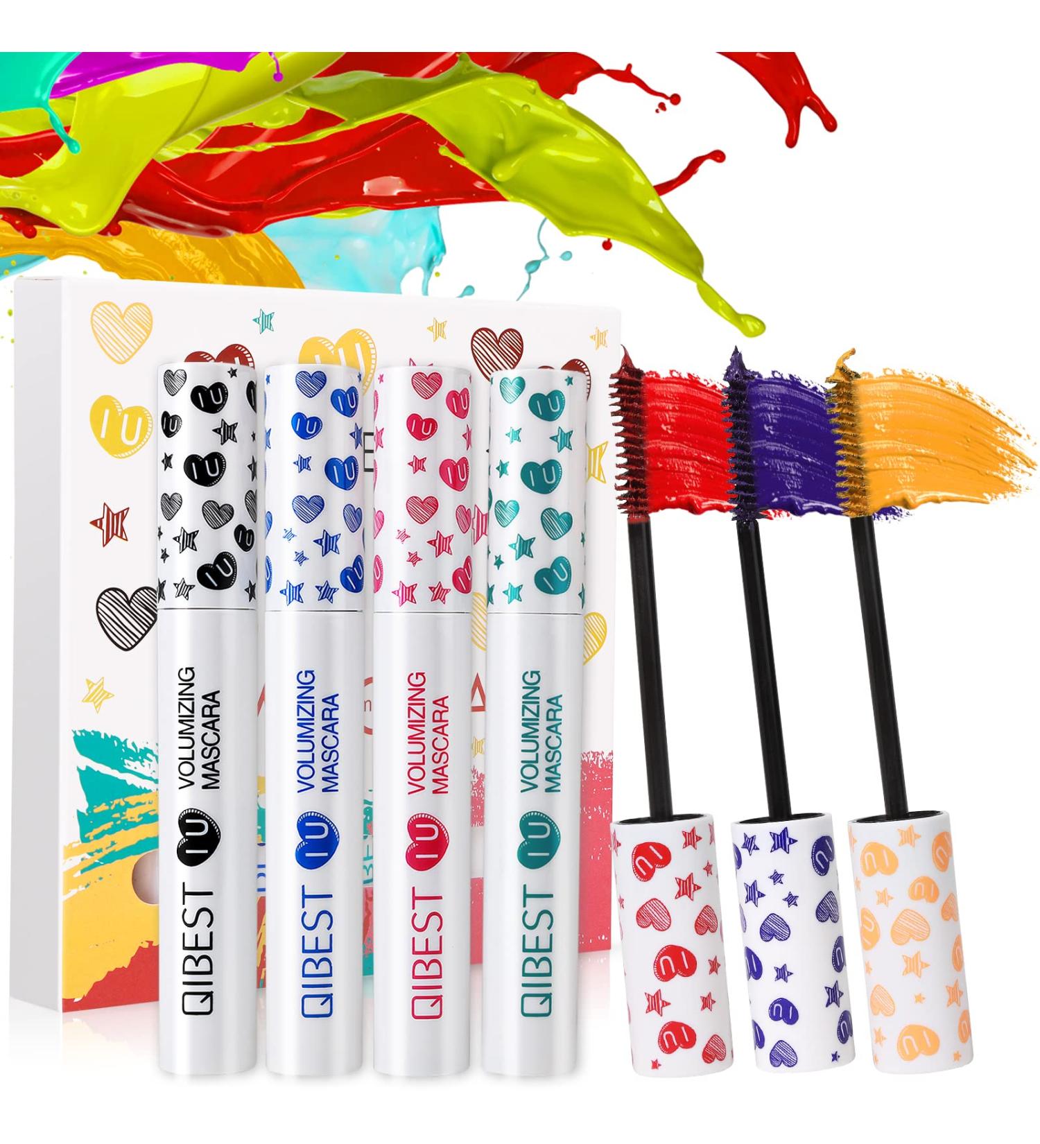 Luxsea Waterproof Colorful Mascara 7 Colors Long Lasting Volumizing Eyeliner Bundle - Multicolor - Buy Online on SooperMarket.com