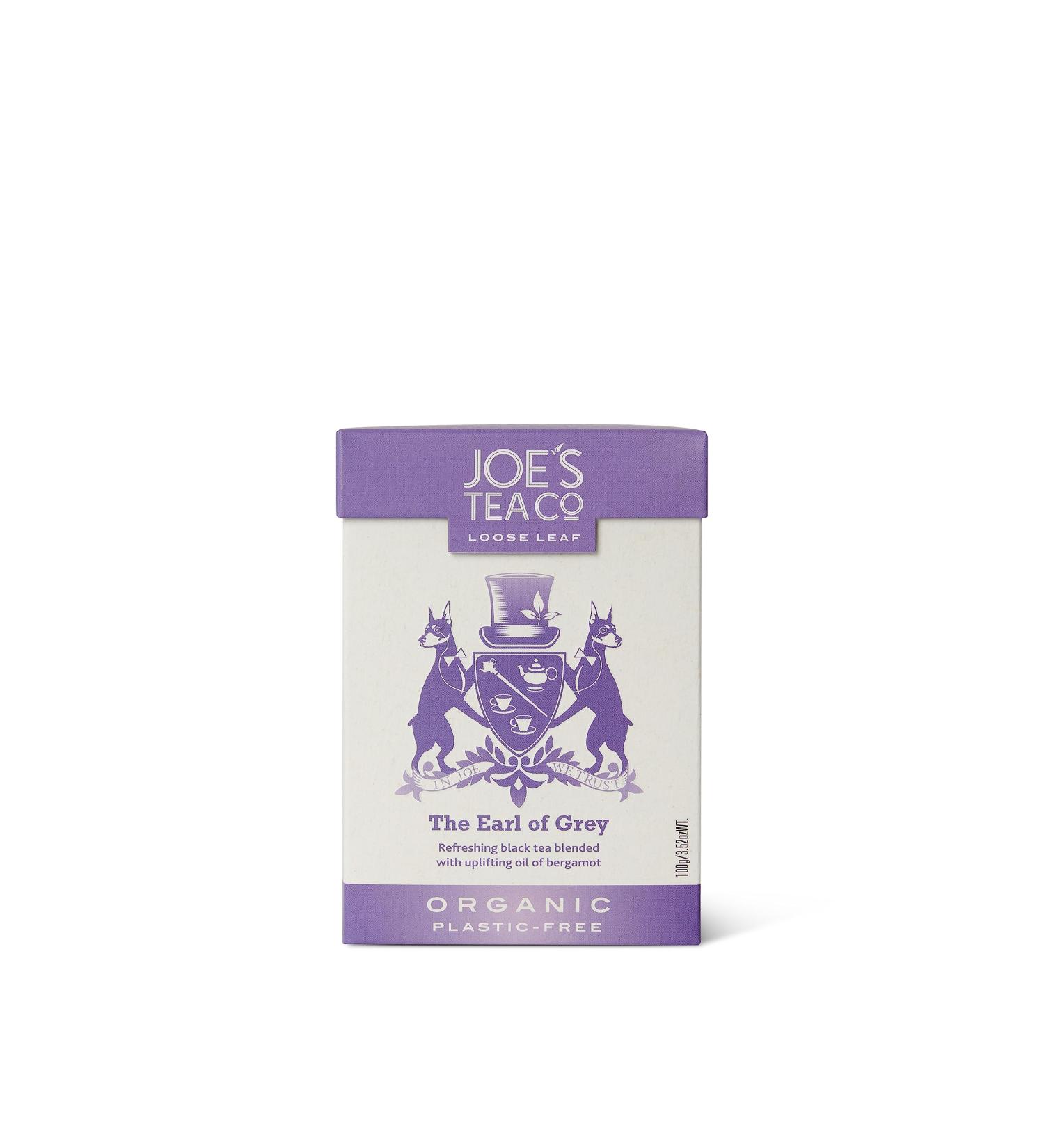 Joe's Tea Organic The Earl of Grey - 100g Loose Tea - Buy Online on SooperMarket.com