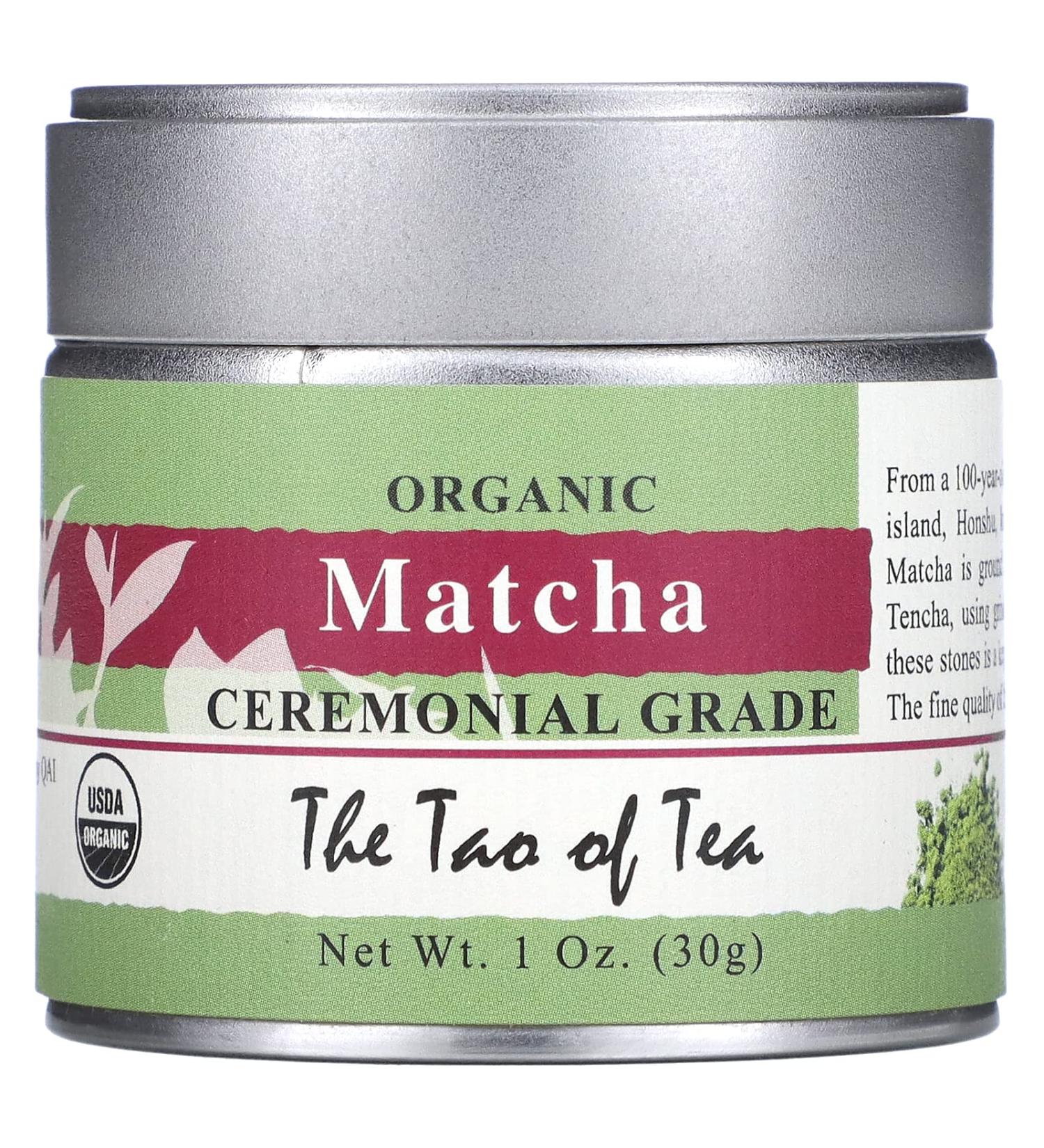 The Tao of Tea Organic Matcha Ceremonial Grade 1 oz (30 g)