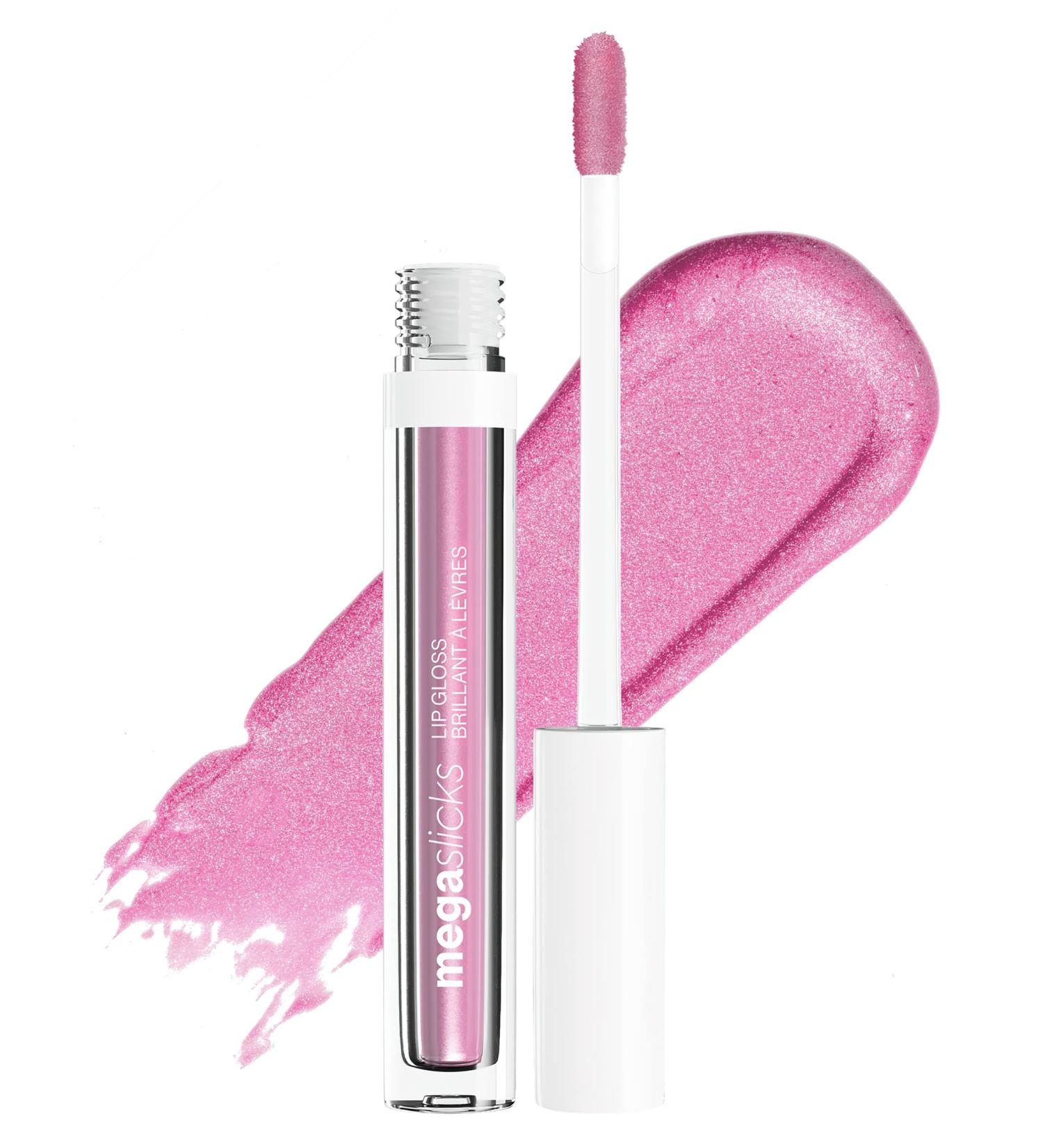 Wet n Wild Mega Slicks Lip Gloss with Hyaluronic Acid for Long Lasting High Shine - Sinless 1 Count - Buy Online on SooperMarket.com