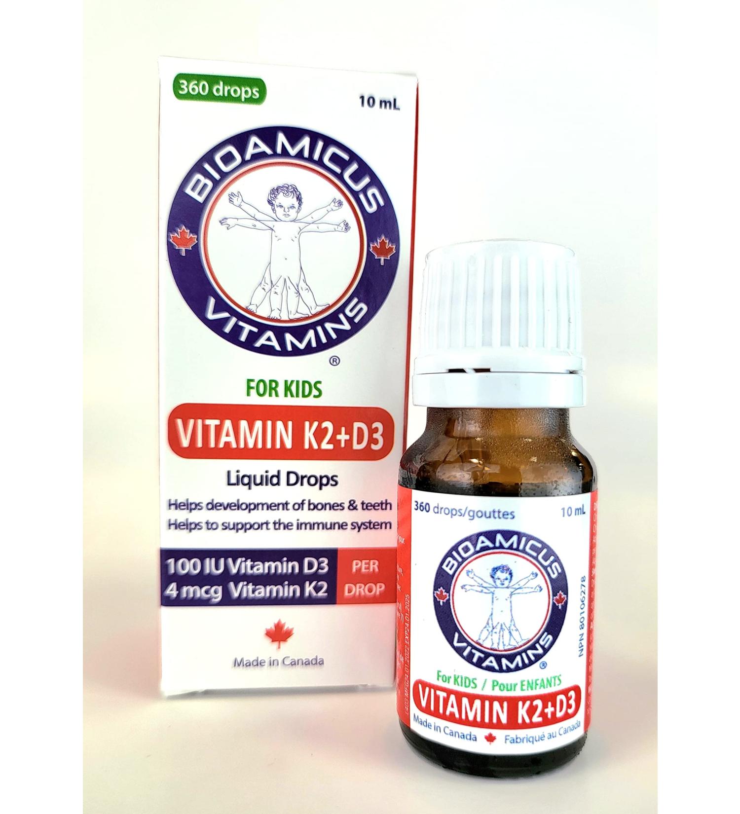 BIOAMICUS VITAMIN K2+D3 - Buy Online on SooperMarket.com