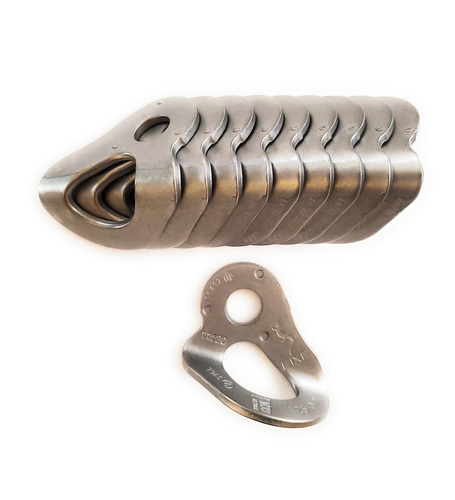 Fixe 316-3.5mm Stainless Steel 1/2 Bolt Hanger - 10 Pack - Buy Online on SooperMarket.com