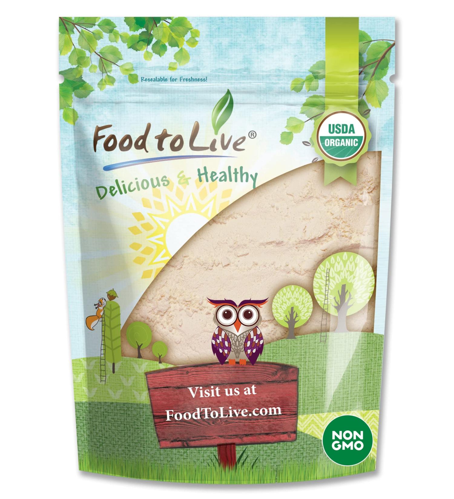 Organic Coconut Flour 8 oz | Non-GMO, Kosher, Raw, Vegan, Unsweetened | Fine Powder for Baking | Bulk Pack - Buy Online on SooperMarket.com