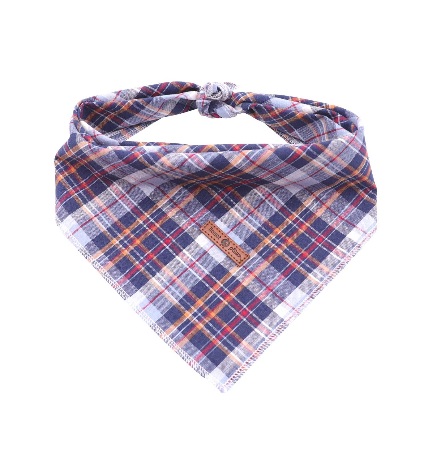 Lionet Paws Dog Bandana | Triangular Headscarf for Small Medium & Large Dogs | Dark Blue | Pack of 1 - Buy Online on SooperMarket.com