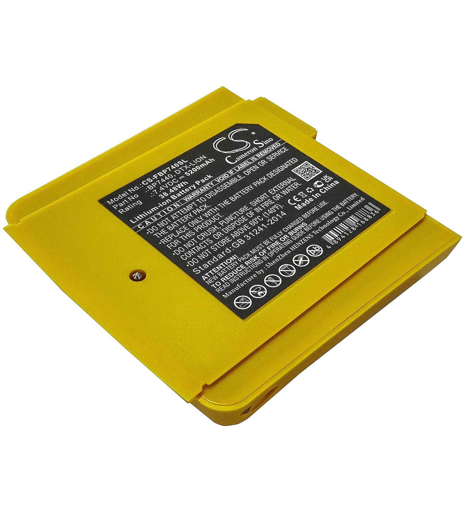 Battery Replacement for Fluke DTX-1200-MS DTX-1200-M DTX-Lion BP7440 | Long-lasting Compatible Power Solution - Buy Online on SooperMarket.com