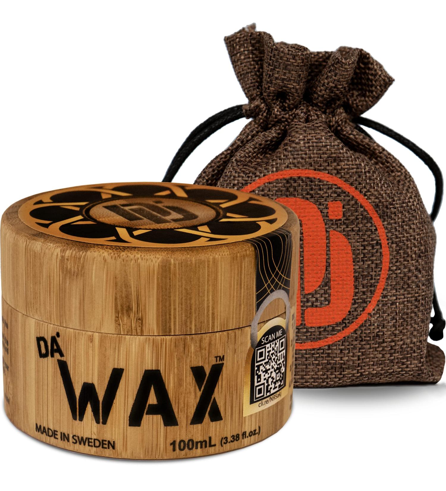 Da Dude Da Wax - High Hold Hair Cream for Men in Unique Wooden Jar | Gift Bag Included - Buy Online on SooperMarket.com