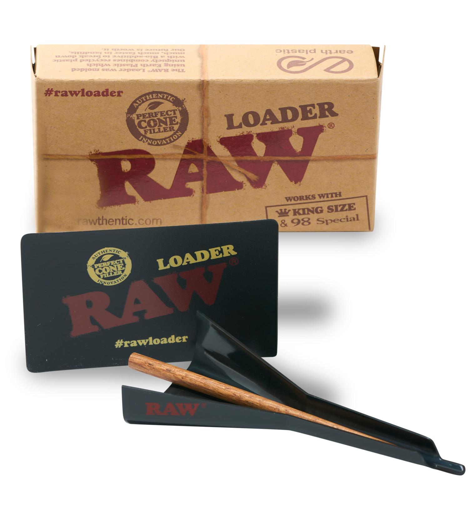 RAW Cone Loader for King Size & 98 Special Pre Rolled Cones - Easy Filling for RAW Prerolls - Buy Online on SooperMarket.com
