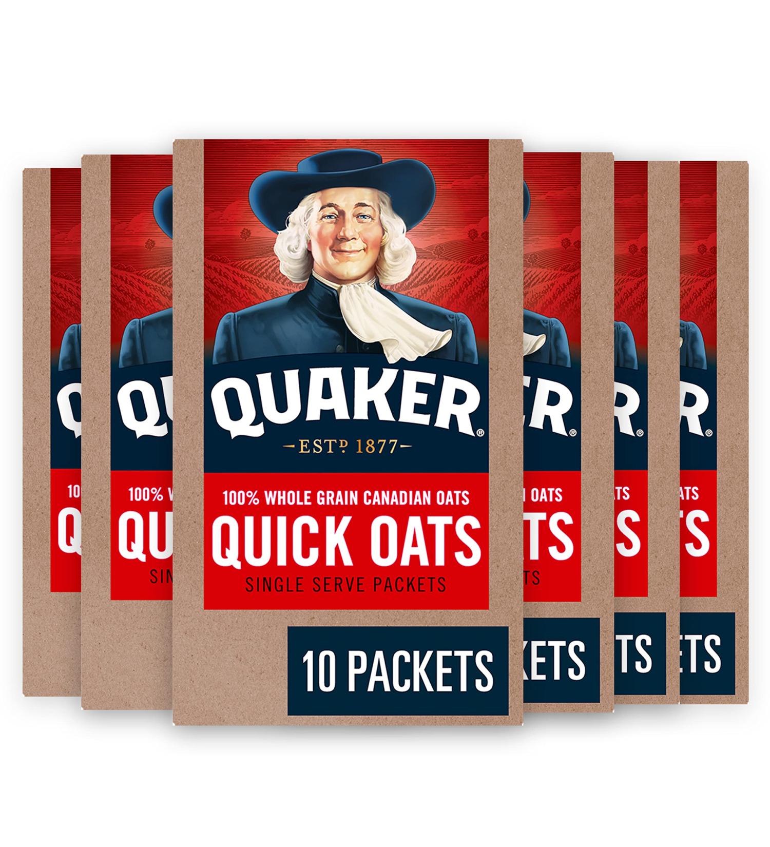 Quaker Quick Oats Multi-Pack 300g (Pack of 6) - Buy Online on SooperMarket.com