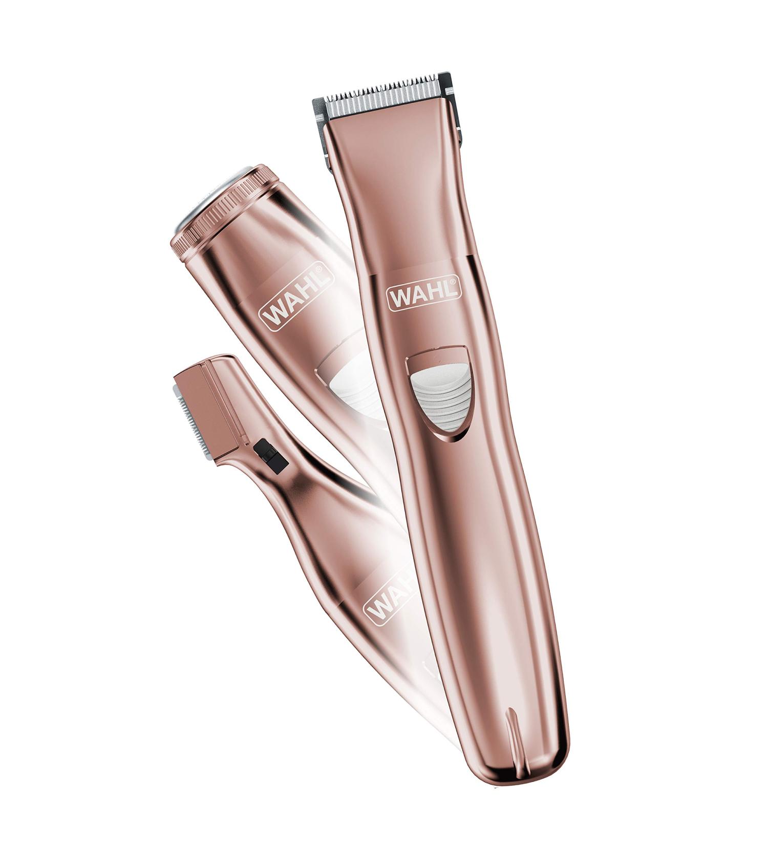Wahl Pure Confidence Women's Electric Razor Trimmer Shaver with 3 Interchangeable Heads | Model 9865-2901V - Buy Online on SooperMarket.com