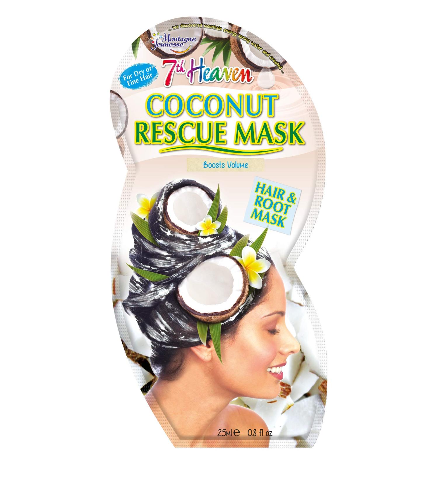 Montagne Juenesse 7th Heaven Coconut Protein Rescue Mask White 25 ml - Buy Online on SooperMarket.com