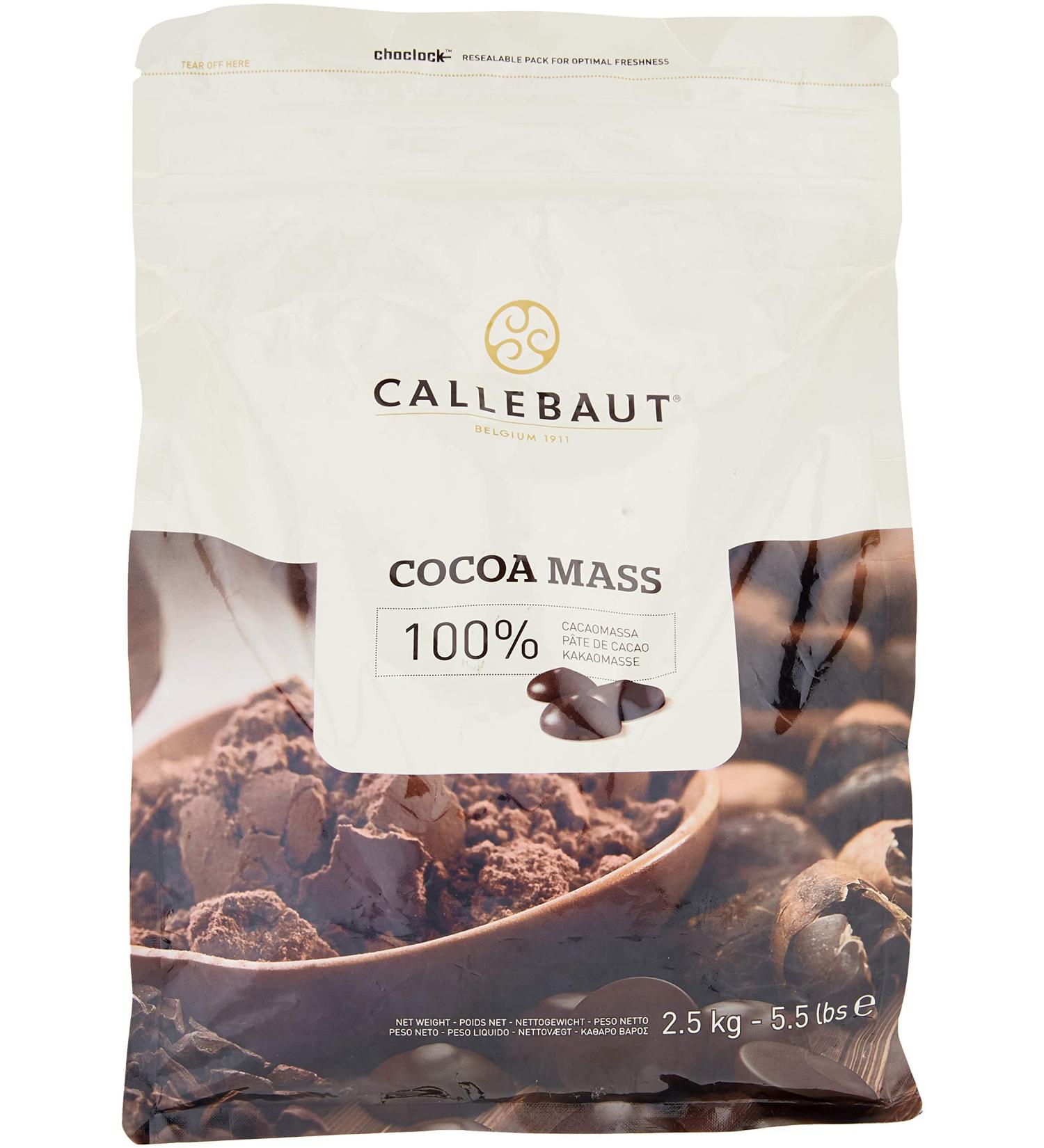 Callebaut 100% Cocoa Mass Easymelt 2.5kg - Buy Online on SooperMarket.com