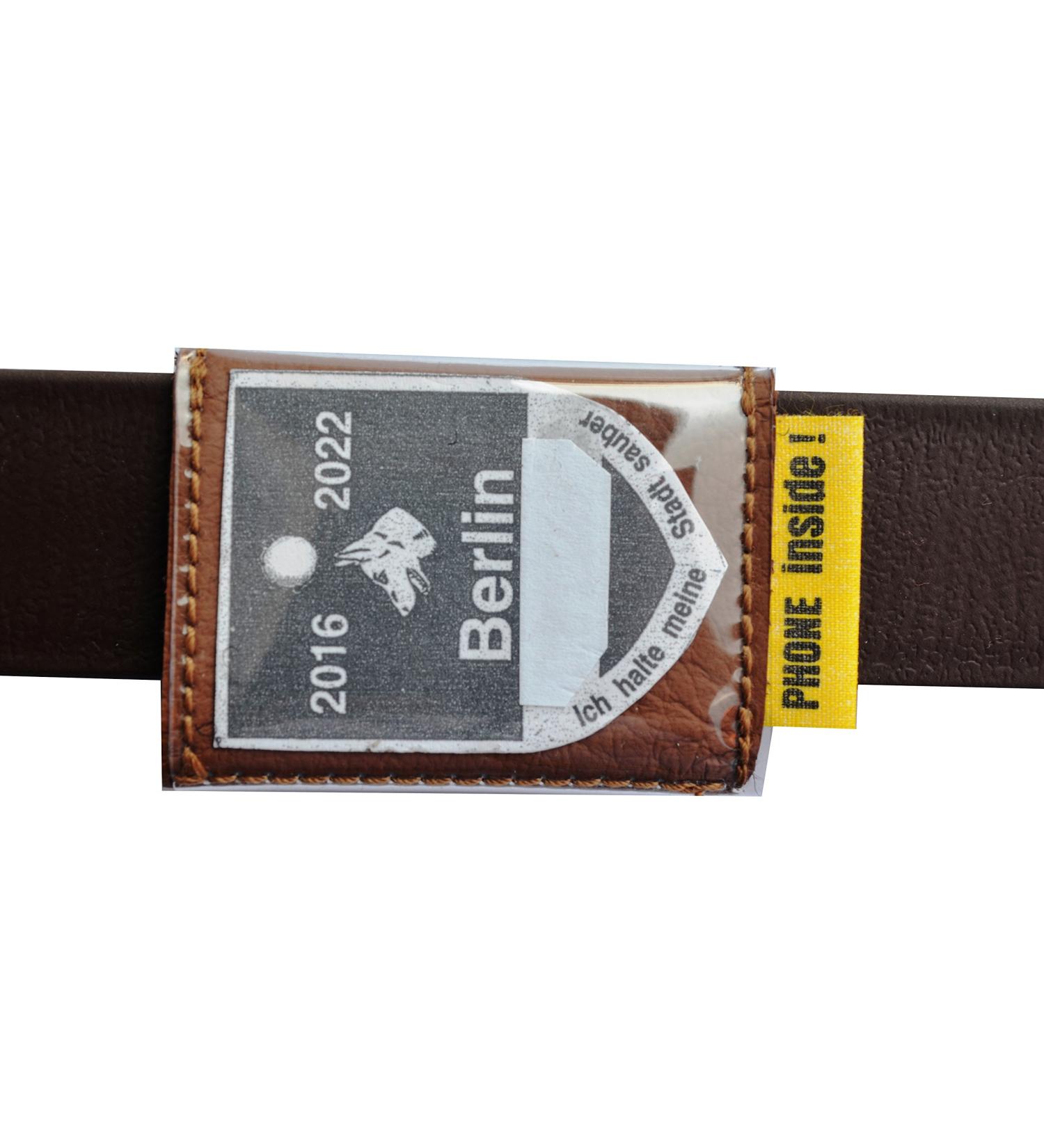 Premium Nappa Leather Dog Bag - 30x40mm Waterproof 6 Colors 2 Compartments Fits Up to 30mm Collar Width (Cognac Brown) - Buy Online on SooperMarket.com