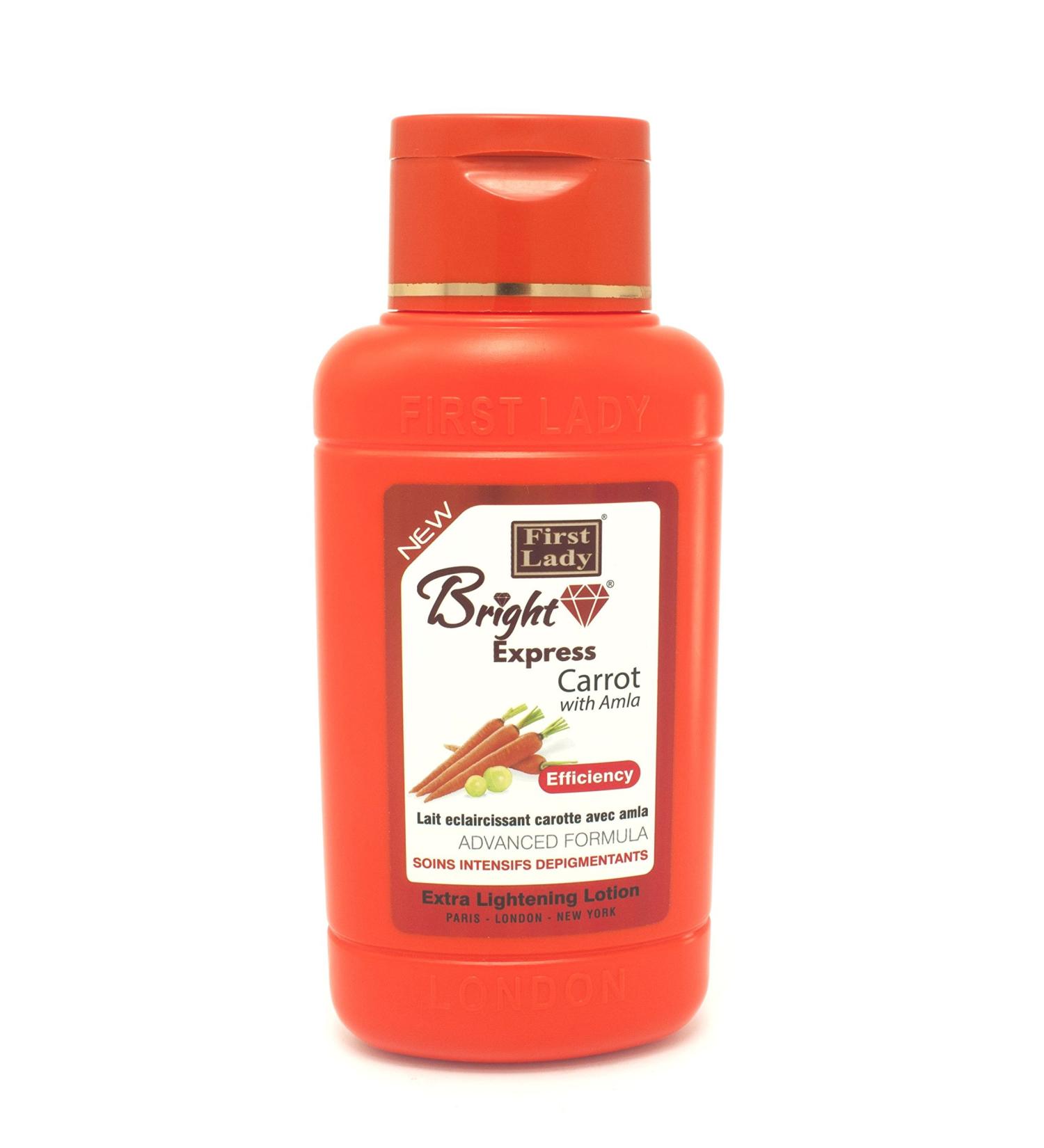 Bright Express Carrot & Amla Skin Lightening Body Lotion 500ml - Best for Radiant Skin | International Shipping - Buy Online on SooperMarket.com