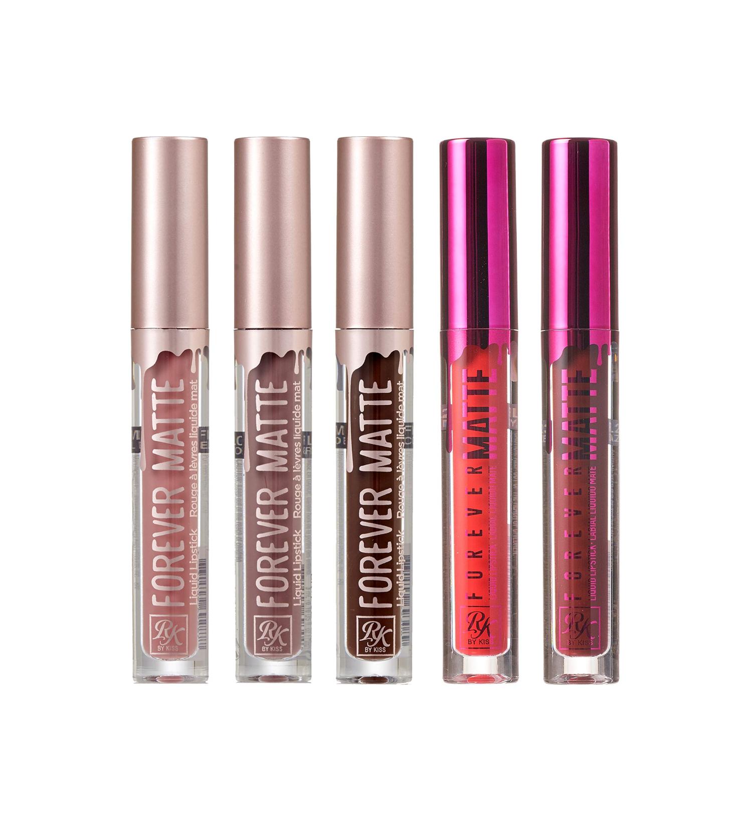 Ruby Kisses Forever Matte Liquid Lipstick 5 Pack - RFML03&06&12&22&23 - Set of 2 - Buy Online on SooperMarket.com