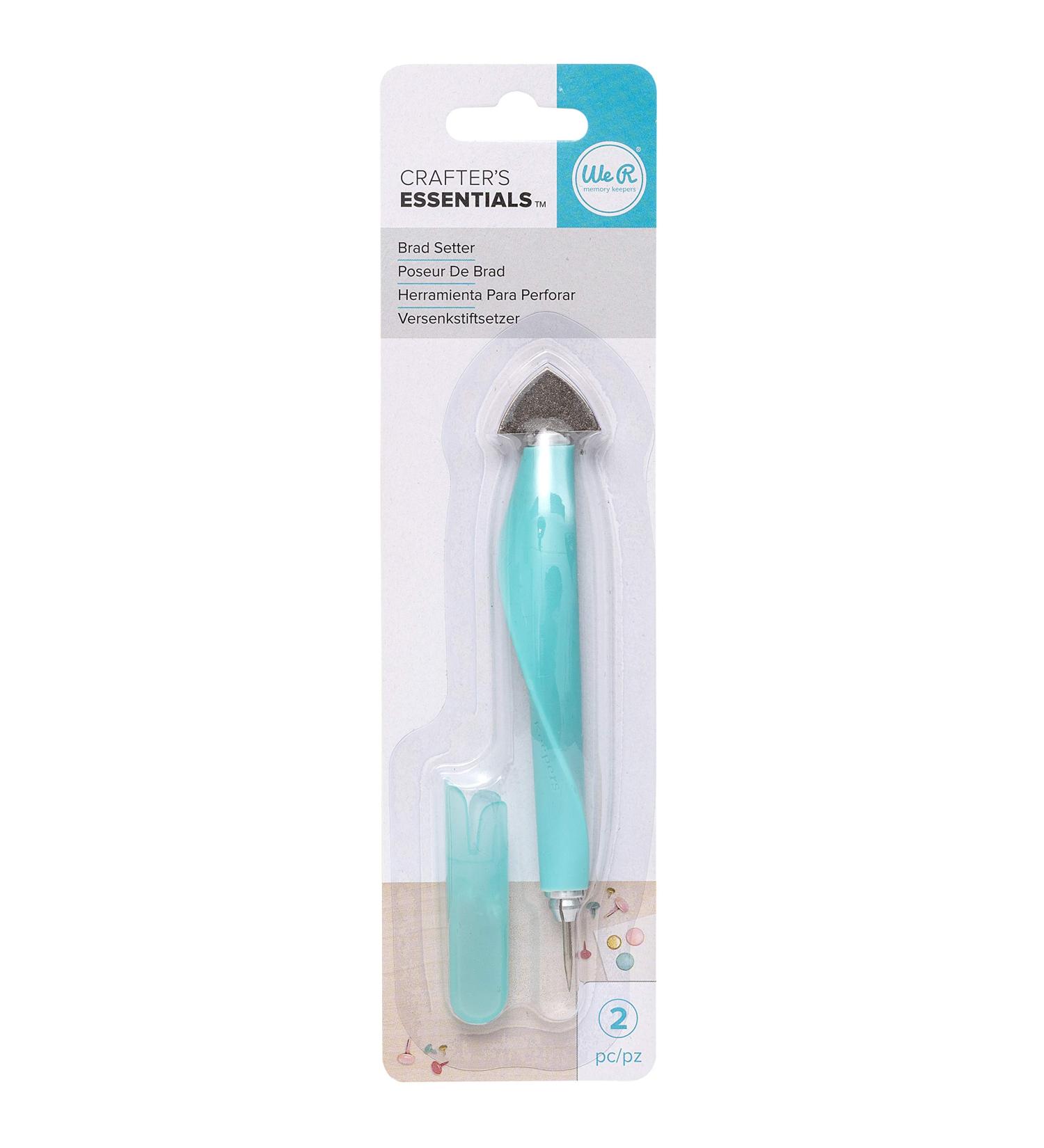 We R Memory Keepers Brad Setter & Piercing Tool - White | Crafting Essential - Buy Online on SooperMarket.com