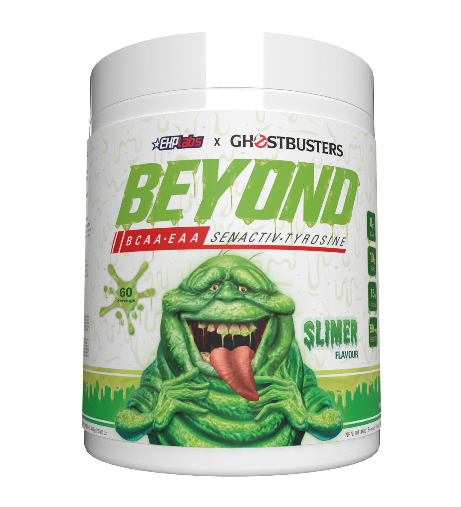 EHP Labs Beyond BCAA Powder Amino Acids Supplement for Muscle Recovery - 8g of Sugar Free BCAAs Amino Acids Post Workout Recovery Powder & 10g of EAA Amino Acids Powder - 60 Servings (Slimer) - Buy Online on SooperMarket.com