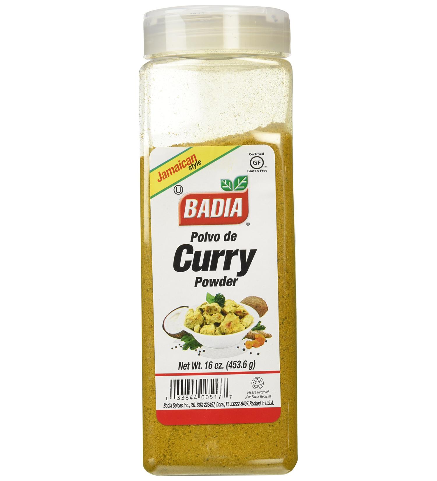 Badia Jamaican Style Curry Powder - 16 oz (1 lb) Pack of 1 - Buy Online on SooperMarket.com