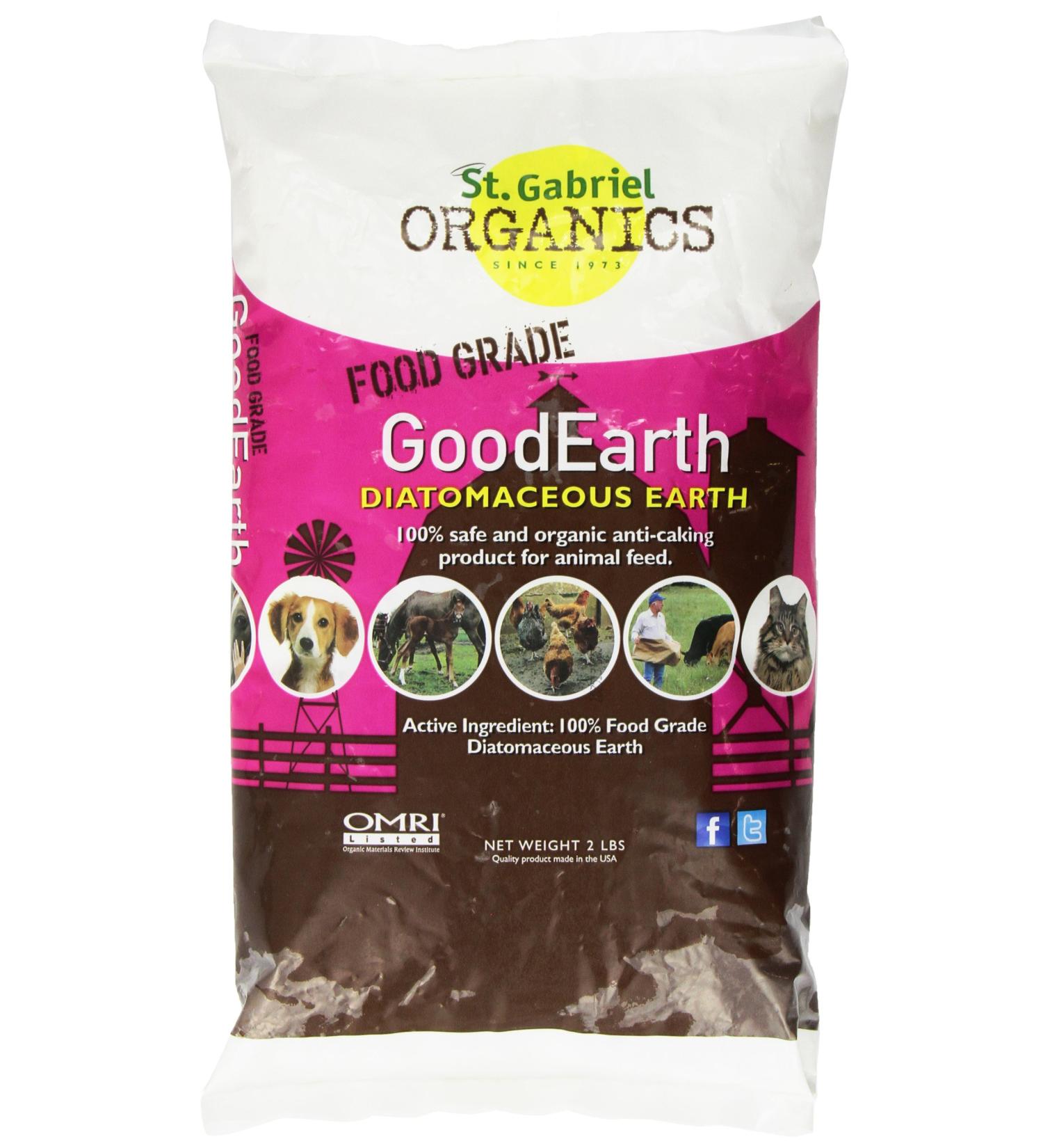 Good Earth Diatomaceous Earth Supplement for Chicken and Farm Animals 2lb