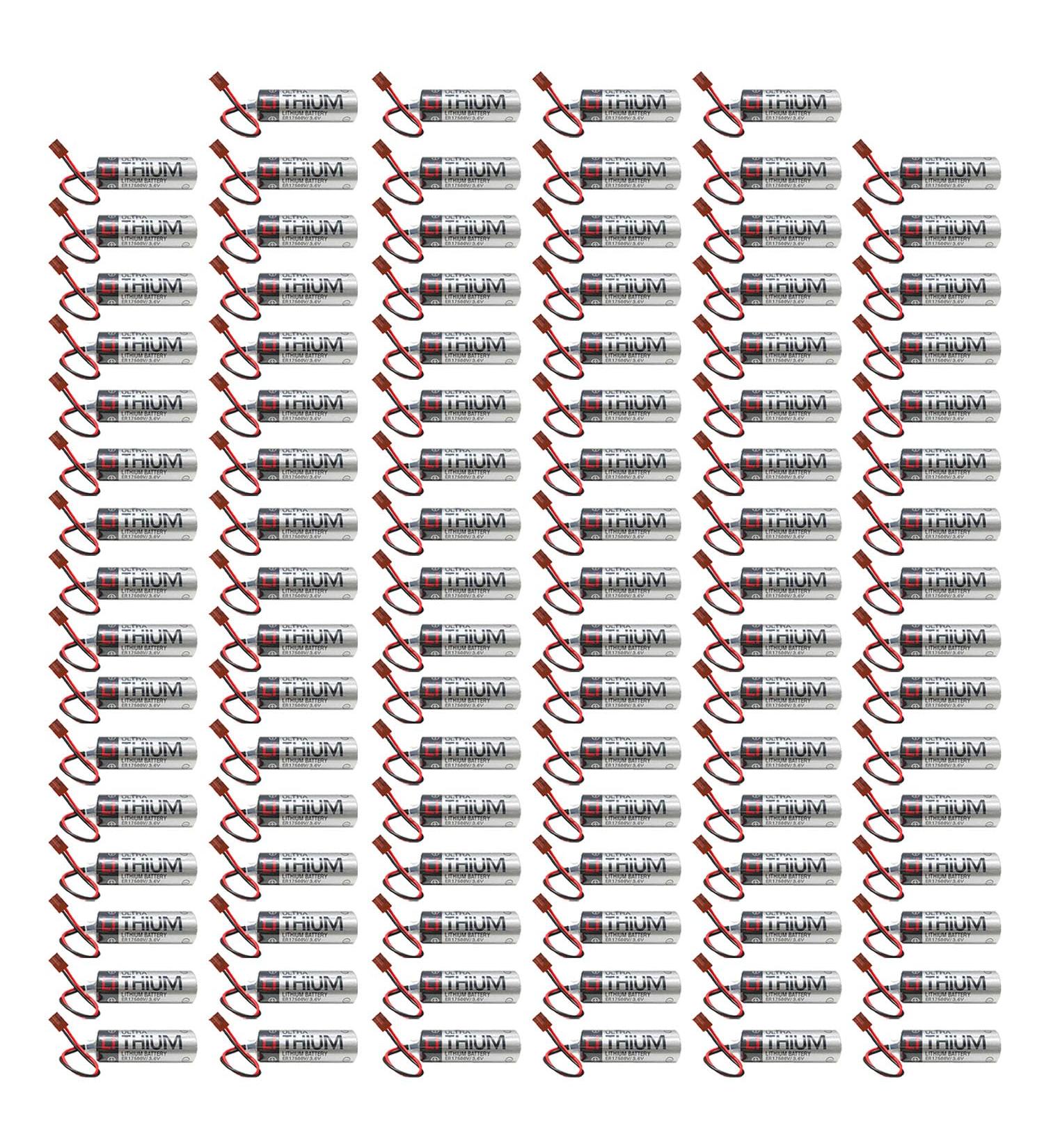 100 Pack ER6VCT ER6V/3.6V PLC Battery - 2000mAh for Robot OTC | International Shipping Available - Buy Online on SooperMarket.com