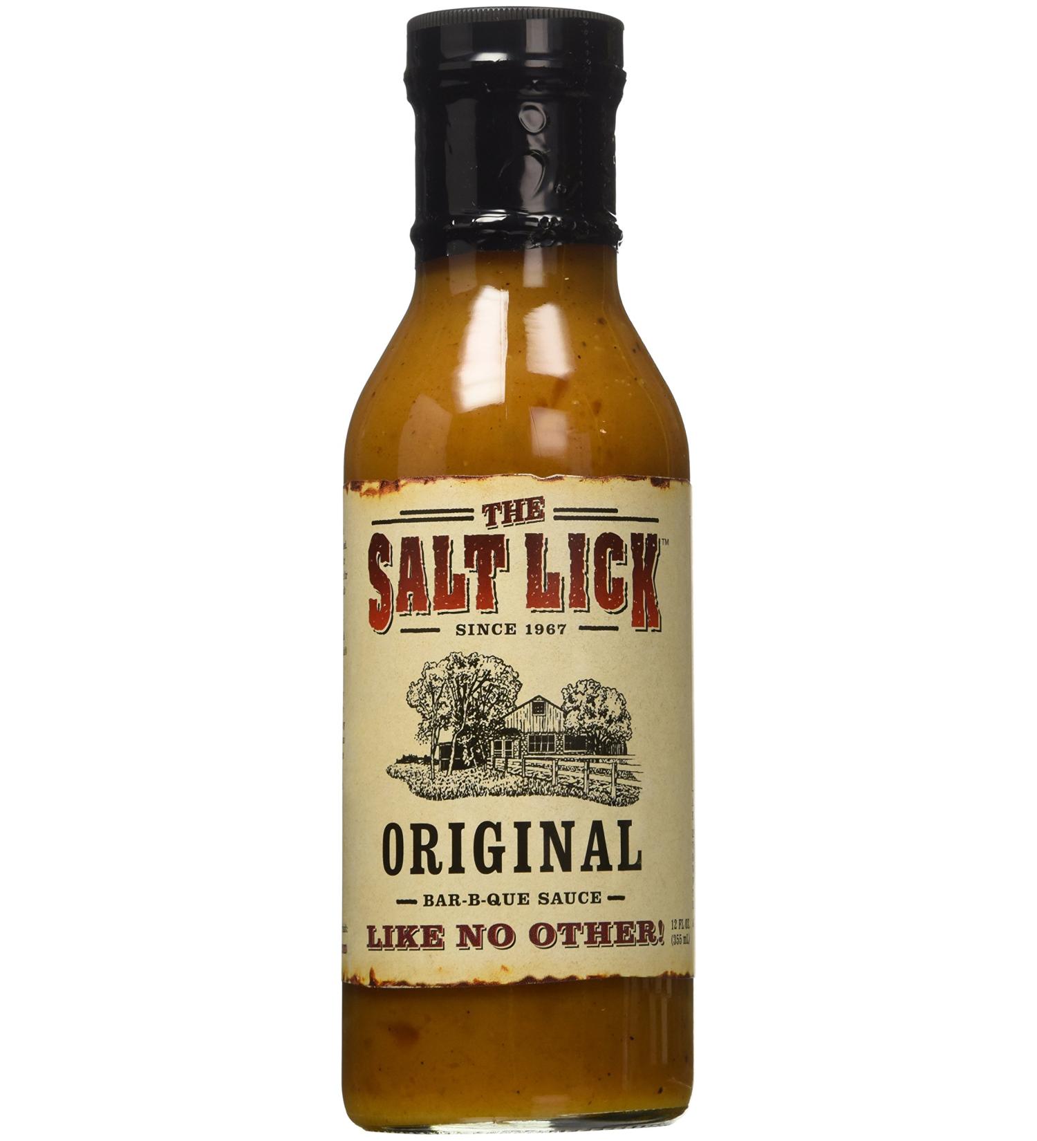 Salt Lick BBQ Sauce 12 oz (Pack of 3) - Original Flavor - Buy Online on SooperMarket.com