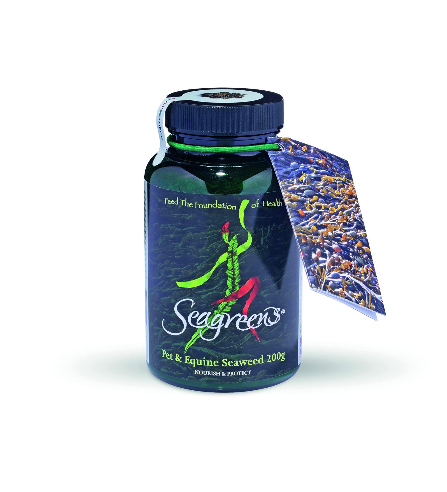 Seagreens Seaweed Food Supplement for Pets & Equine - 200g Granules - Buy Online on SooperMarket.com