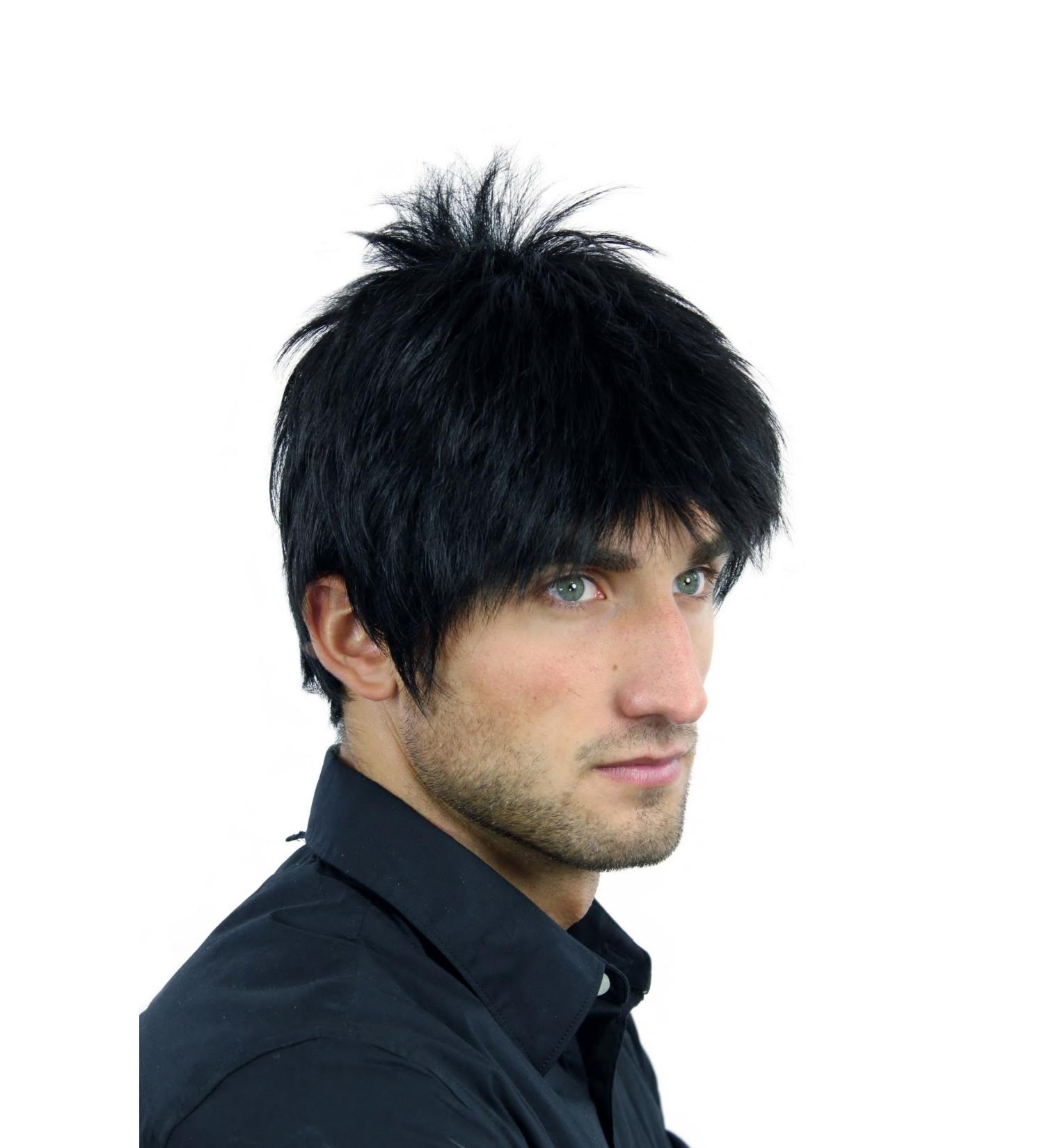 WIG ME UP WL-3058-1 Men's Short Black Wig - Stylish Strands for a Trendy Look | International Shipping Available - Buy Online on SooperMarket.com
