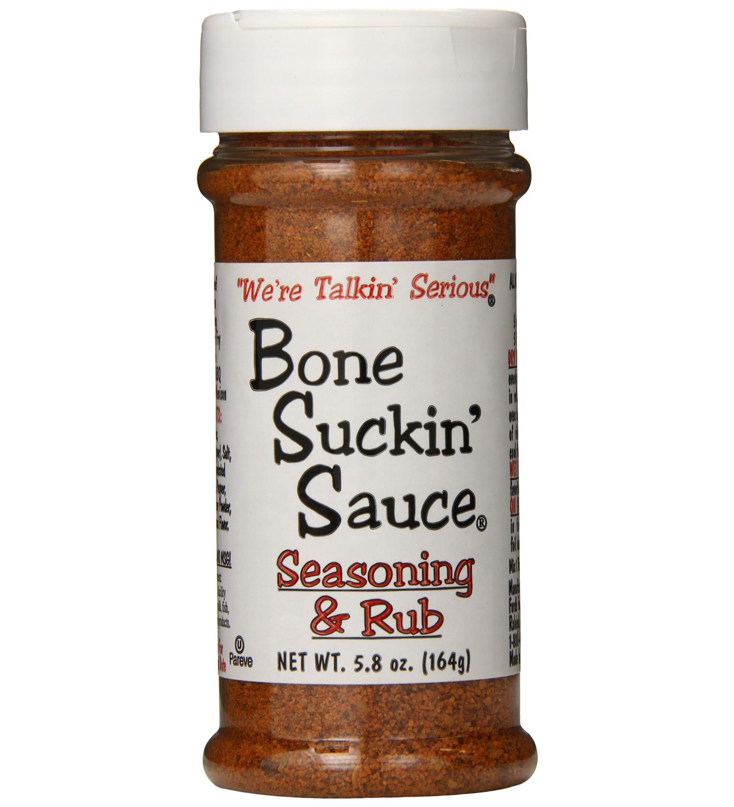 Bone Suckin' Sauce Original Seasoning and Rub - 5.8 Ounce (Pack of 1) - Buy Online on SooperMarket.com