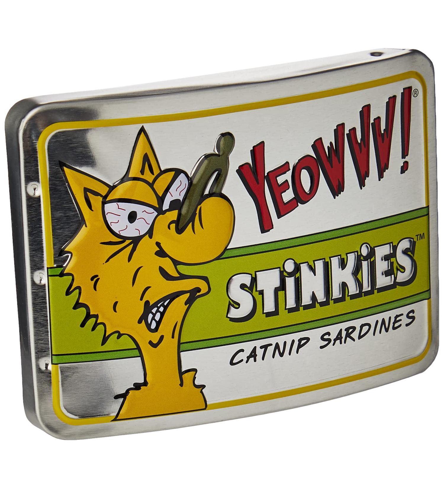 YEOWWW Multi - 3 stinkies catnip sardines in can - 1 piece All Breed Sizes - Buy Online on SooperMarket.com