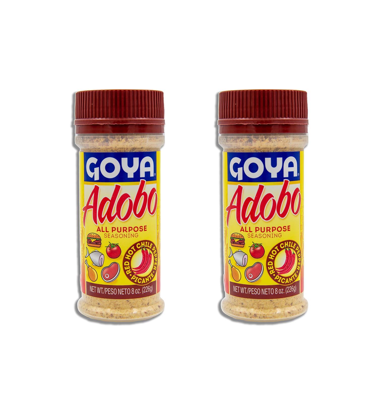 Goya 2-Pack 16oz Bundle - Adobo HOT Seasoning x2 - Despensa Colombiana - Spice up Your Plates! - Buy Online on SooperMarket.com