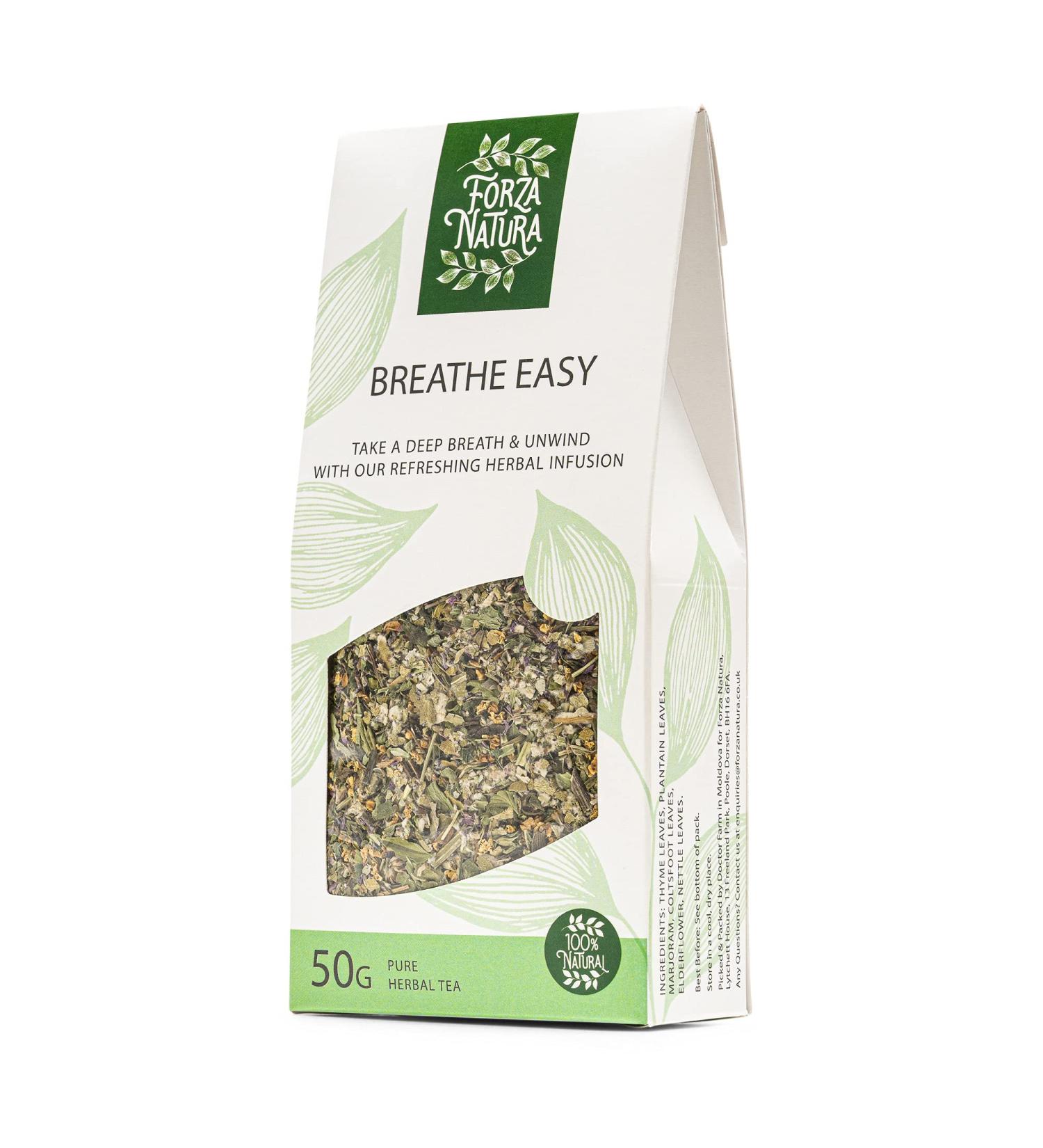 Breathe Easy - Loose Leaf Herbal Tea - 100% Natural - 50g