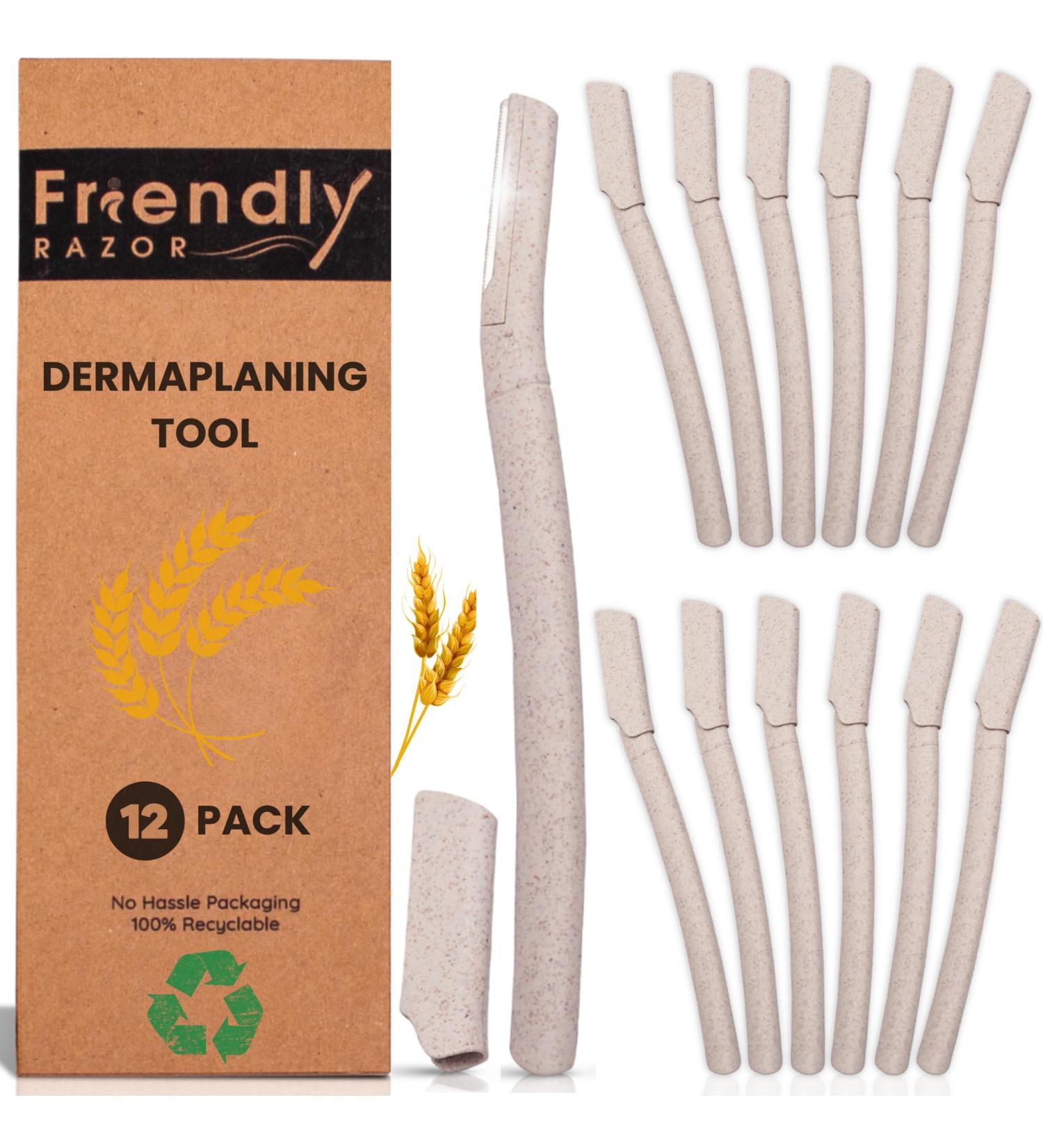 Dermaplaning Blades for Face | 12 Pack | Dermaplane at Home to Exfoliate Skin | Face Razors for Women | Face Shaver Women | Facial Razors for Women | Dermaplaning Kit | Face Razor | Eyebrow Razor - Buy Online on SooperMarket.com
