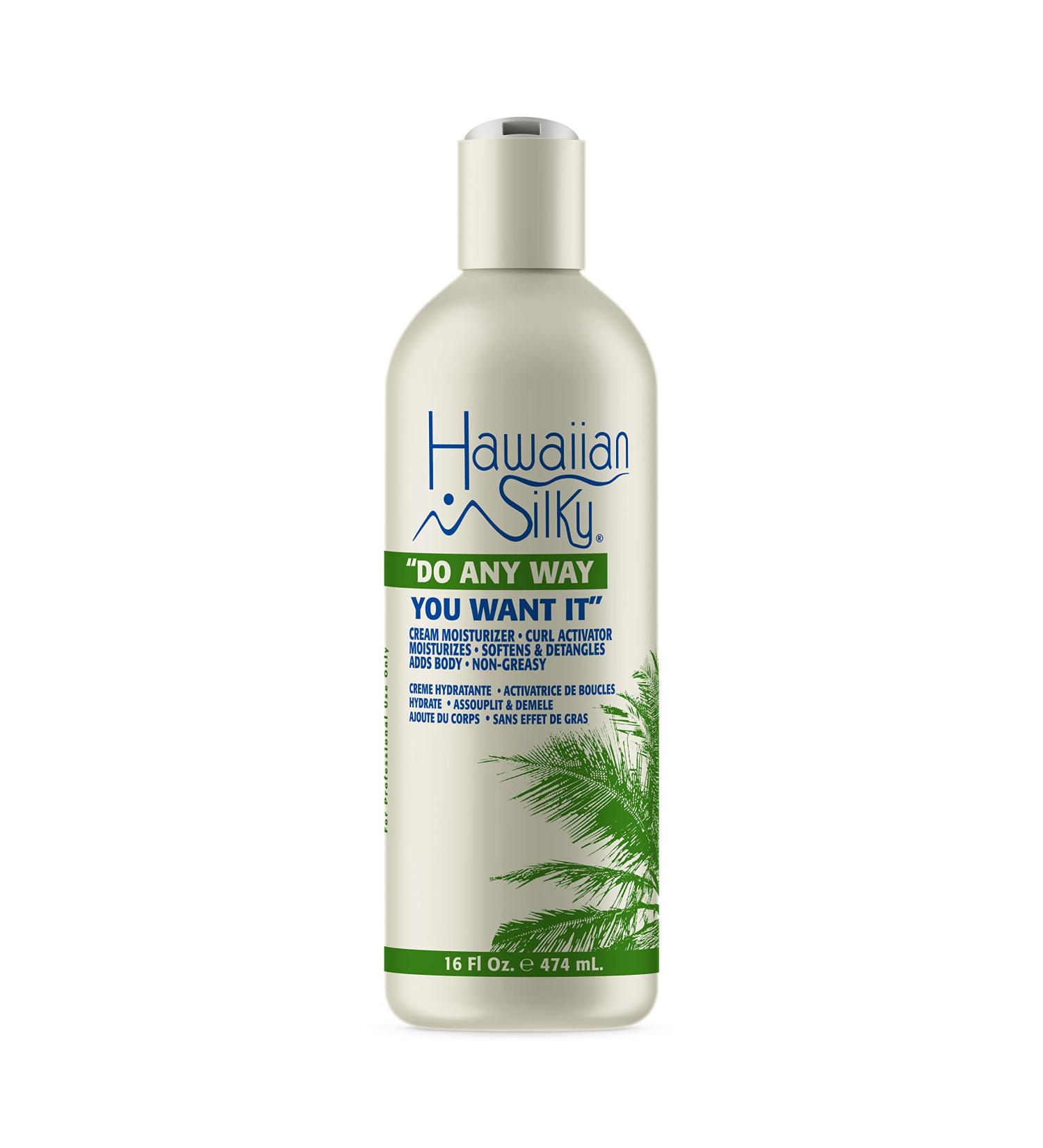 Hawaiian Silky Keratin Cream Curl Activator 16 fl oz - Define and Hydrate Your Curls - Buy Online on SooperMarket.com