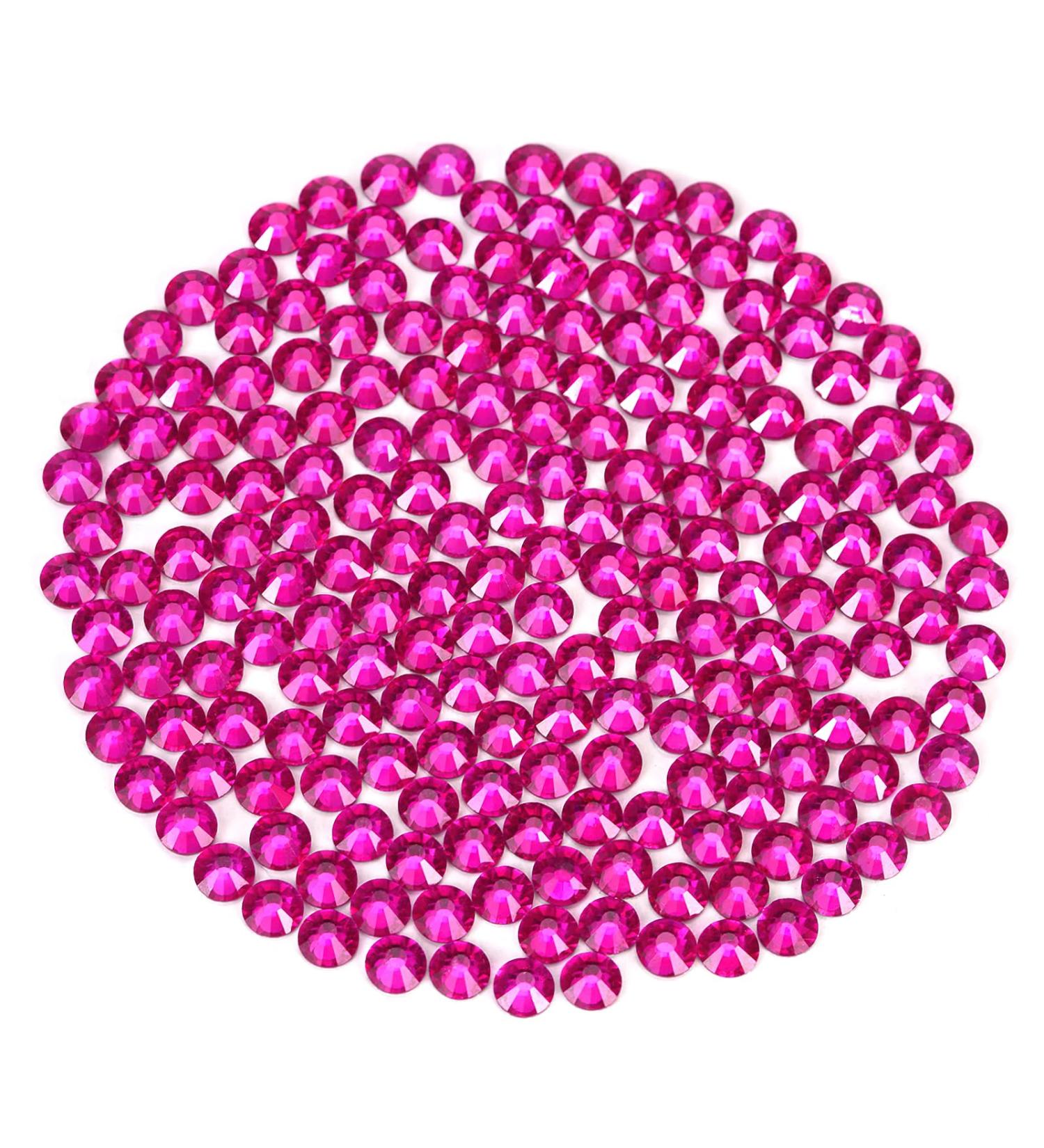 YHMQ 2160PCS Rhinestones for Nails | Crystal Peach Nail Crystals | SS20 Size 4.6mm & 4.8mm - Buy Online on SooperMarket.com