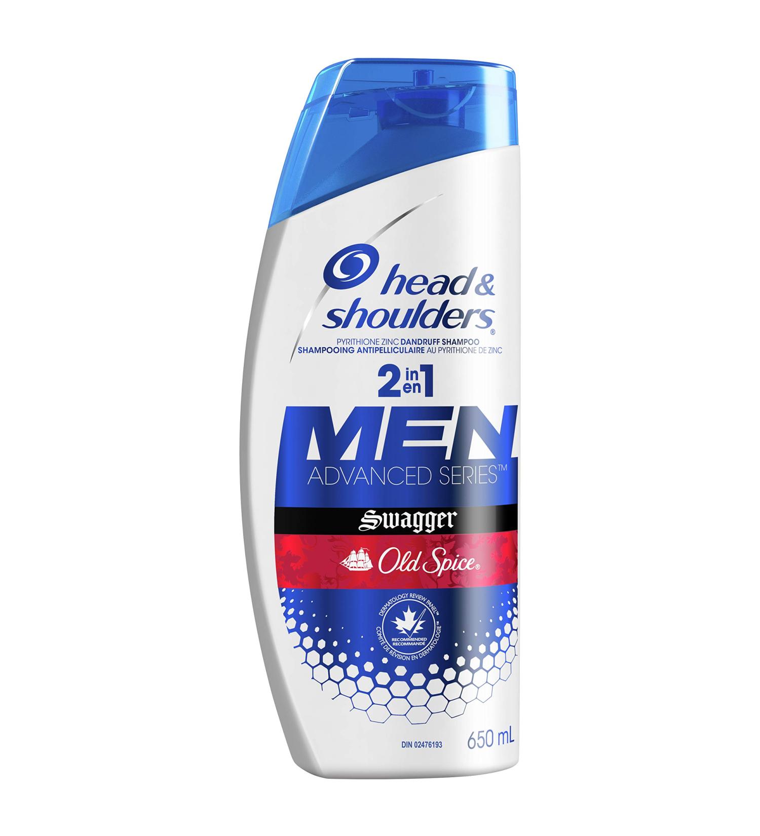 Head & Shoulders Old Spice Swagger 2-in-1 Anti-dandruff Shampoo + Conditioner for Men 650ml - Buy Online on SooperMarket.com