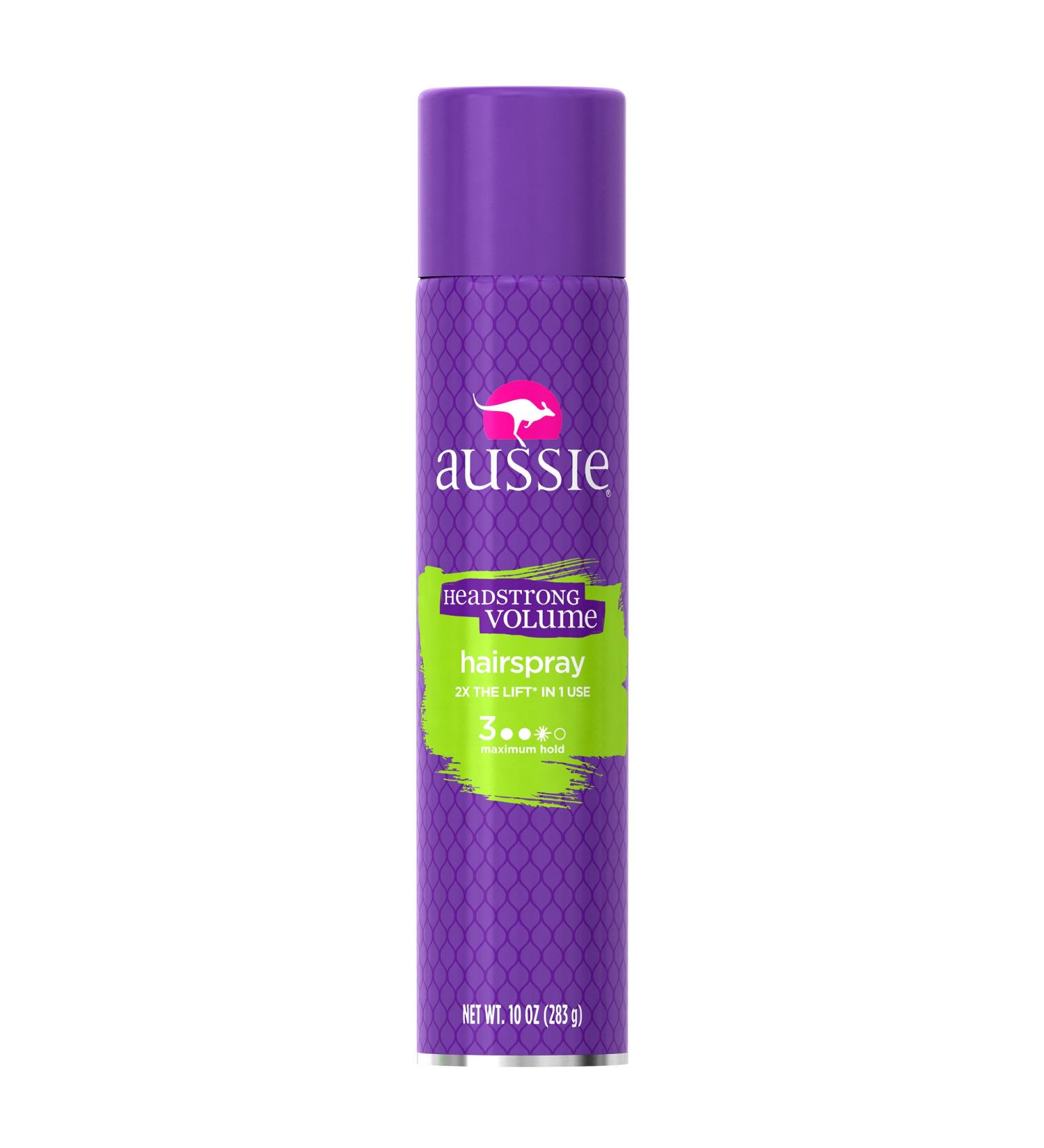 Aussie Headstrong Volume Aerosol Hair Spray 10 Ounce - Buy Online on SooperMarket.com