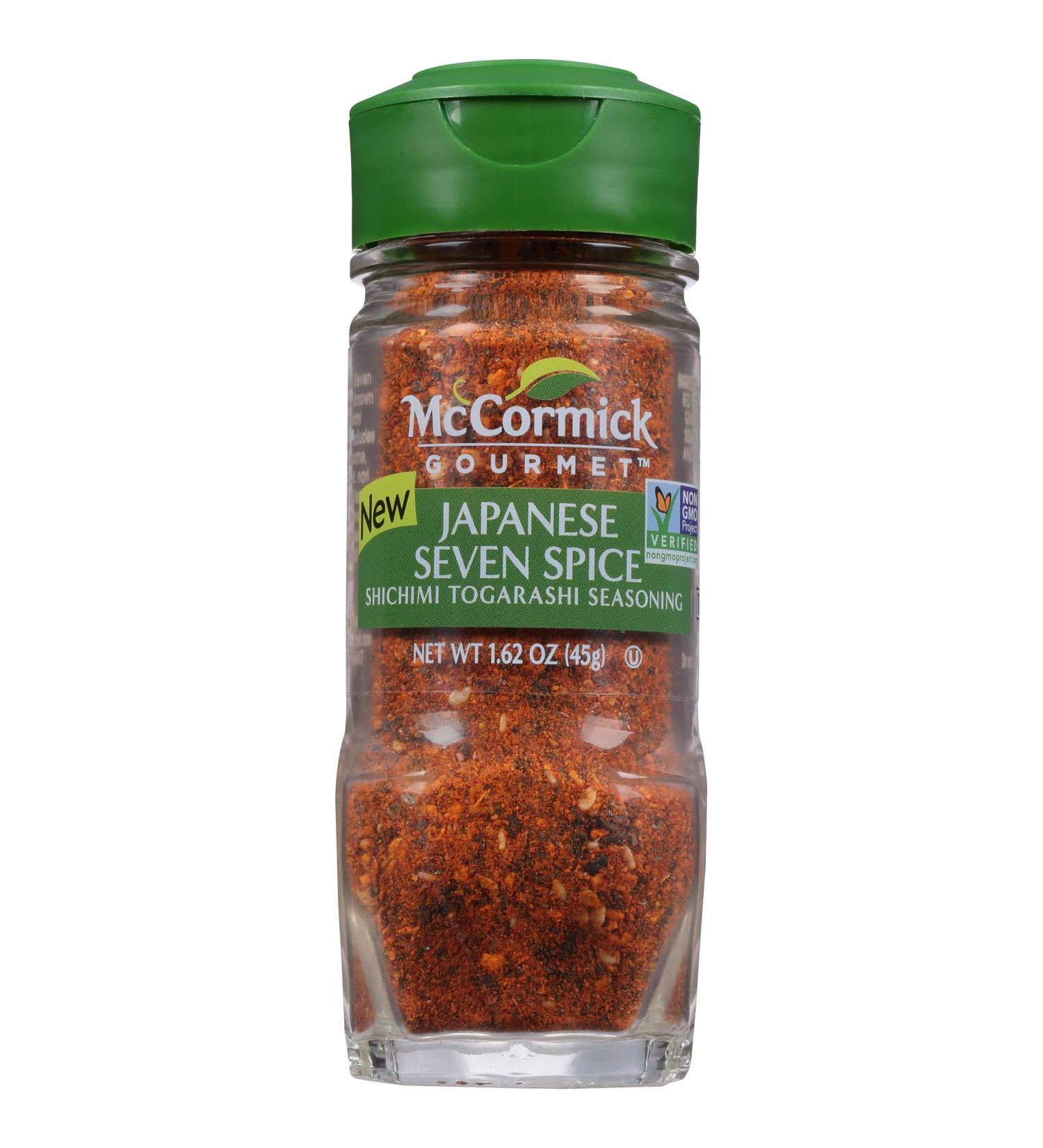 McCormick Gourmet Japanese Seven Spice  1.62 oz JAPANESE 7 SPICE - Buy Online on SooperMarket.com