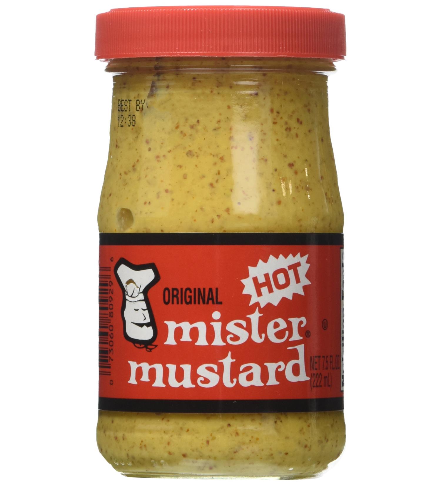 Mister Mustard Original Mustard 7.5 oz - Pack of 6 | Gourmet Condiment - Buy Online on SooperMarket.com