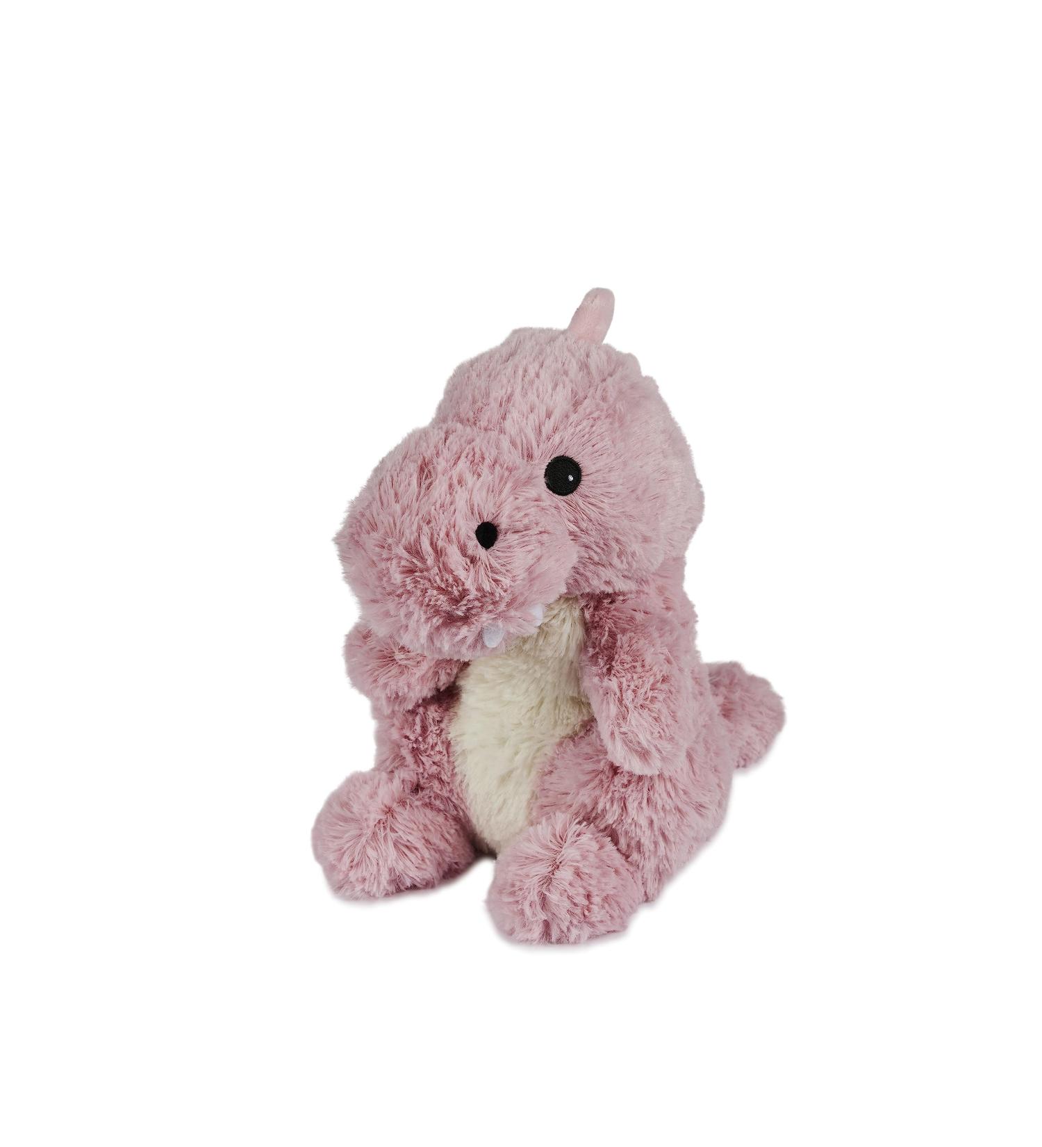 Warmies Baby Dinosaur Soft Toy Heatable Plush with French Lavender Scent Pink | Perfect Gift for Kids - Buy Online on SooperMarket.com