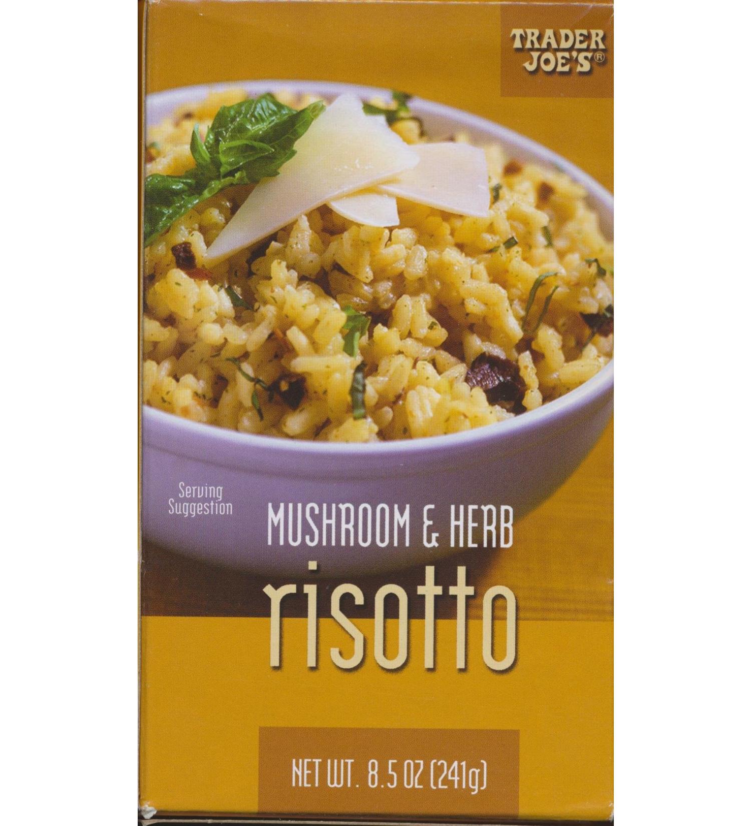 Trader Joe's Mushroom Herb Risotto: Delicious and Easy to Prepare - Buy Online on SooperMarket.com