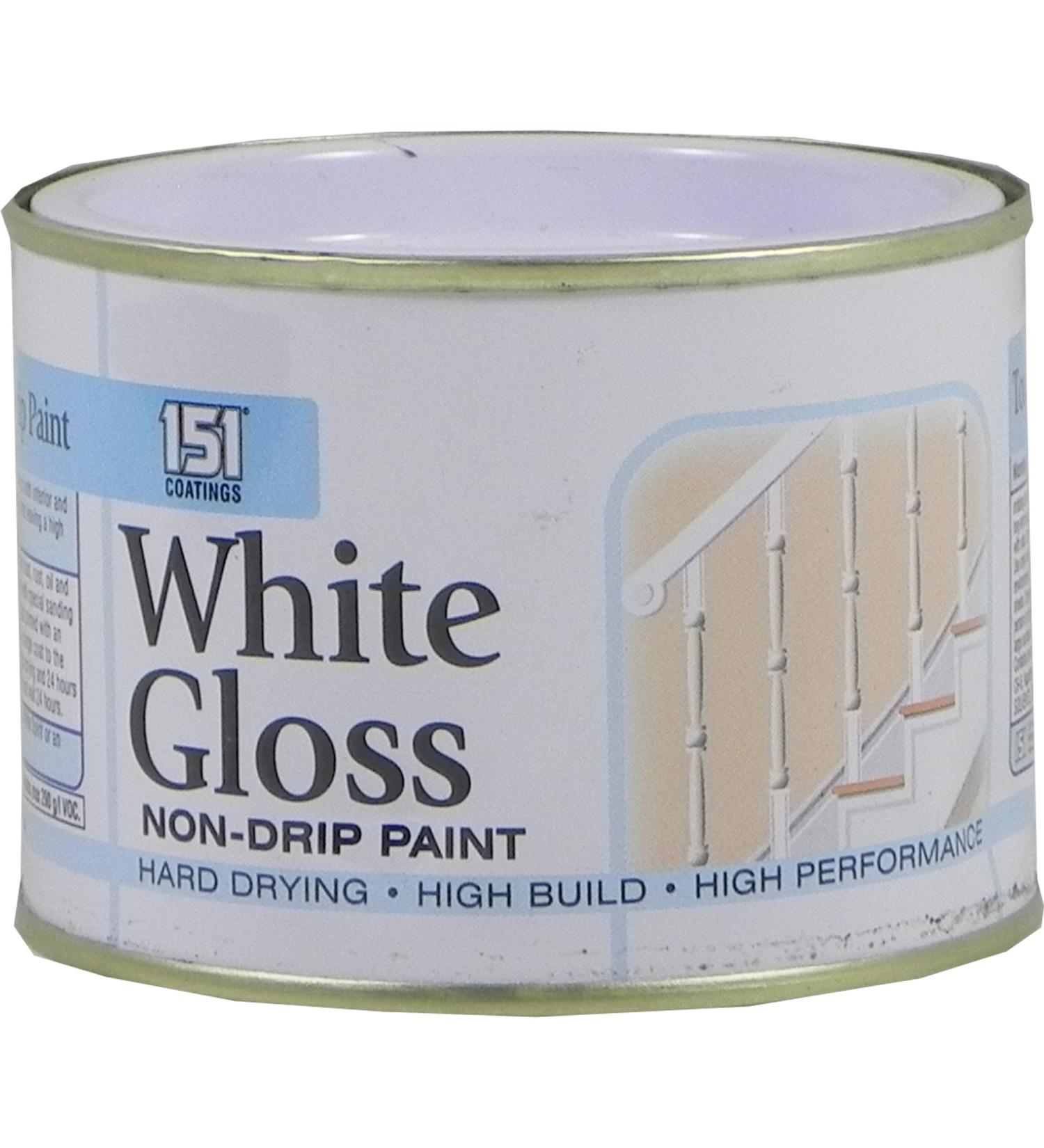 White Non Drip Gloss - 180ml