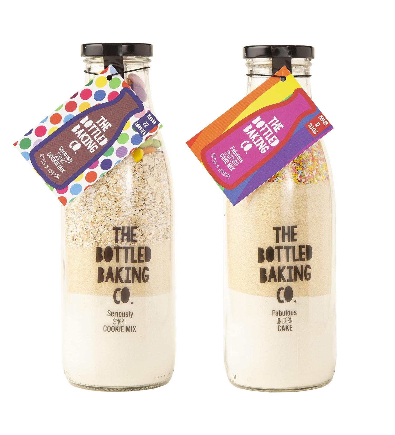 Bottled Baking Co Kids Favourites - Seriously Smart Smarties Cookies And Fabulous Unicorn Cake Ideal Home Baking Kits For Family Baking And Younger Children - Buy Online on SooperMarket.com