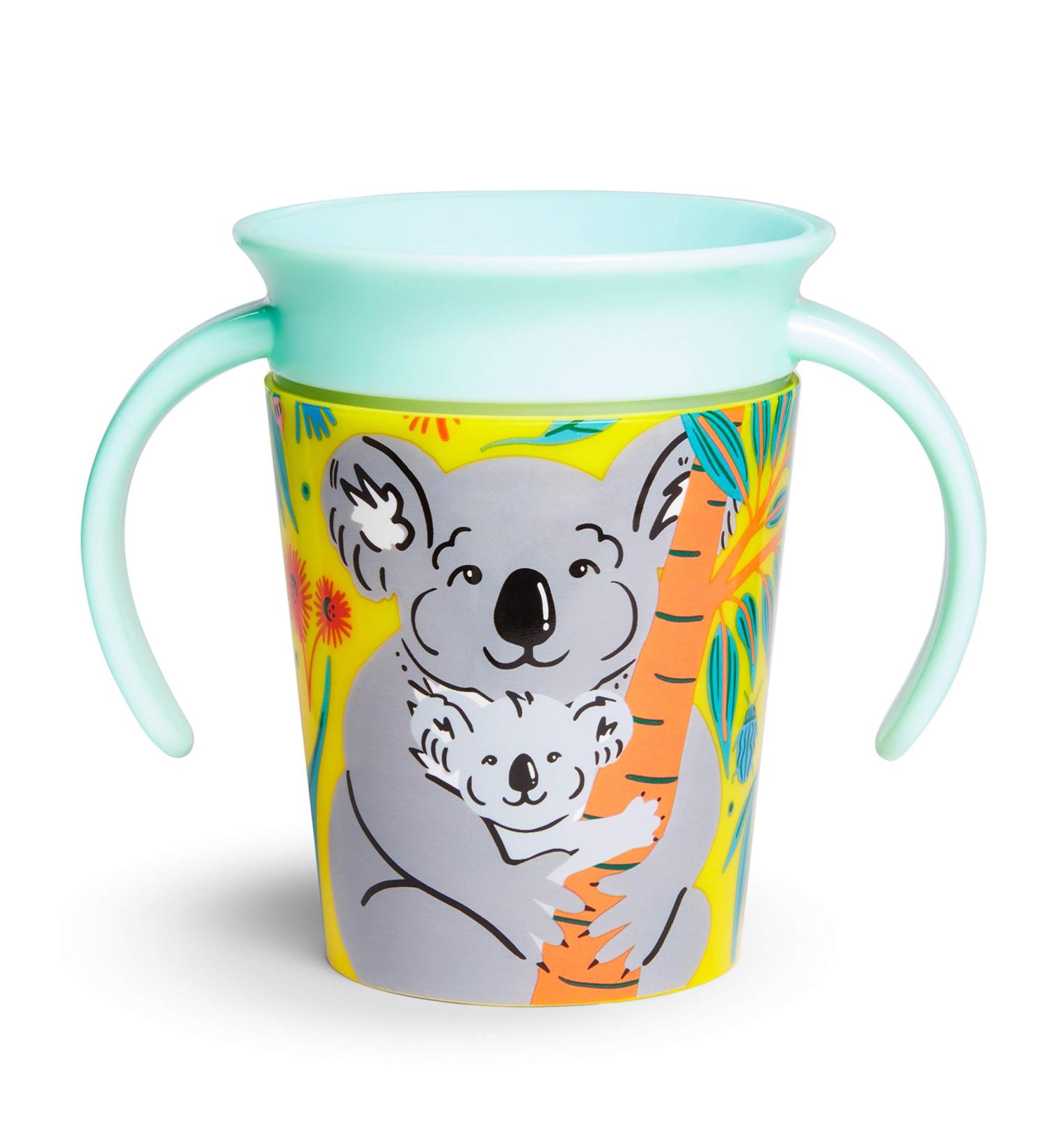 Munchkin Miracle 360 Wildlove Trainer Cup 6 Oz - Koala | Leak-Proof Sippy Cup - Buy Online on SooperMarket.com
