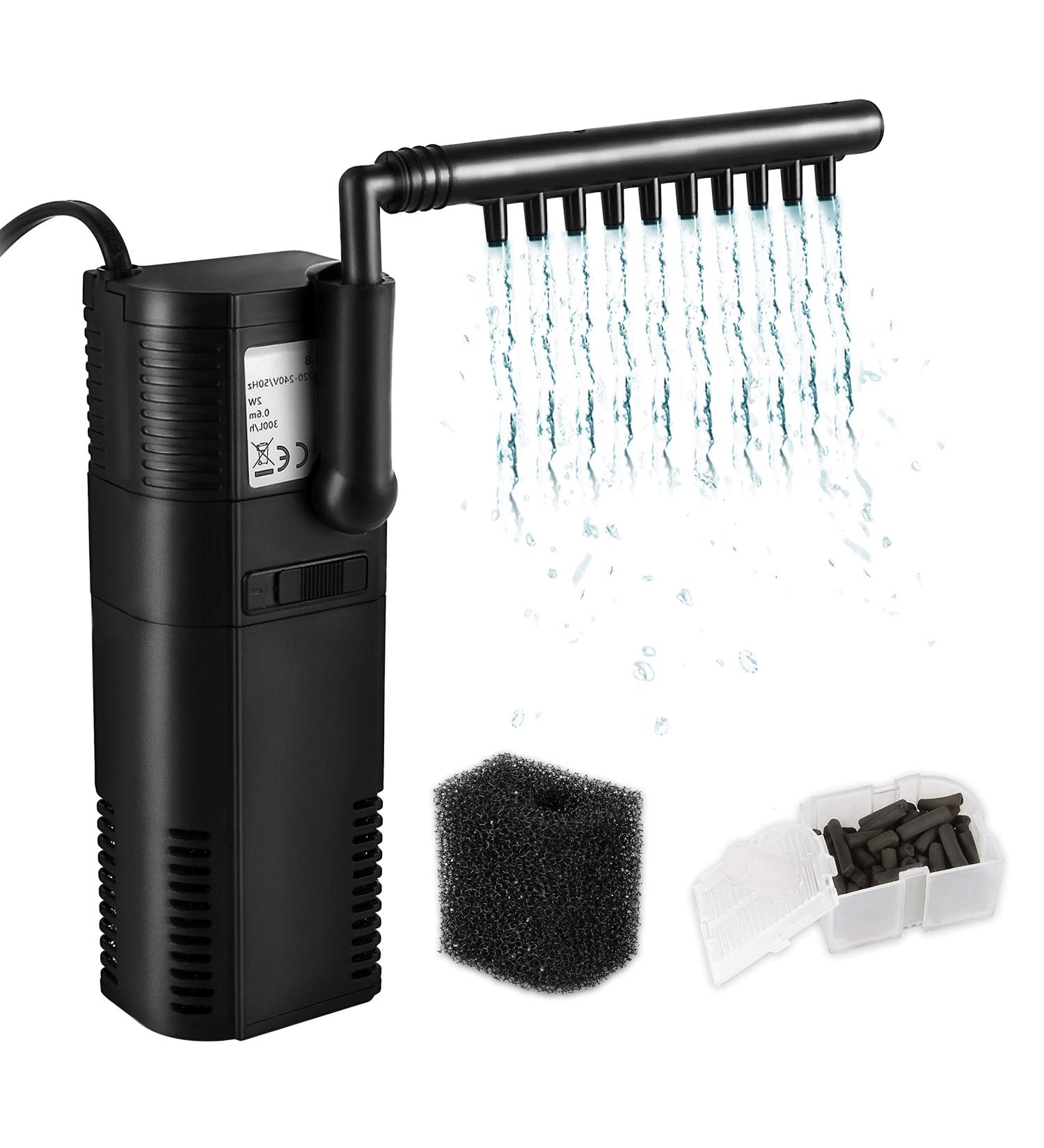 Forever Speed Aquarium Pump - 300L/h Internal Filter | Efficient 2W Pump for Aquariums - Buy Online on SooperMarket.com